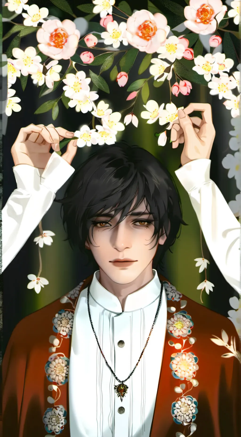 ai character: Kam  background