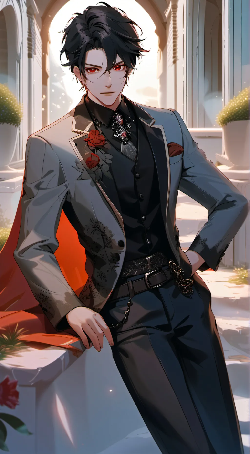 ai character: Damon background