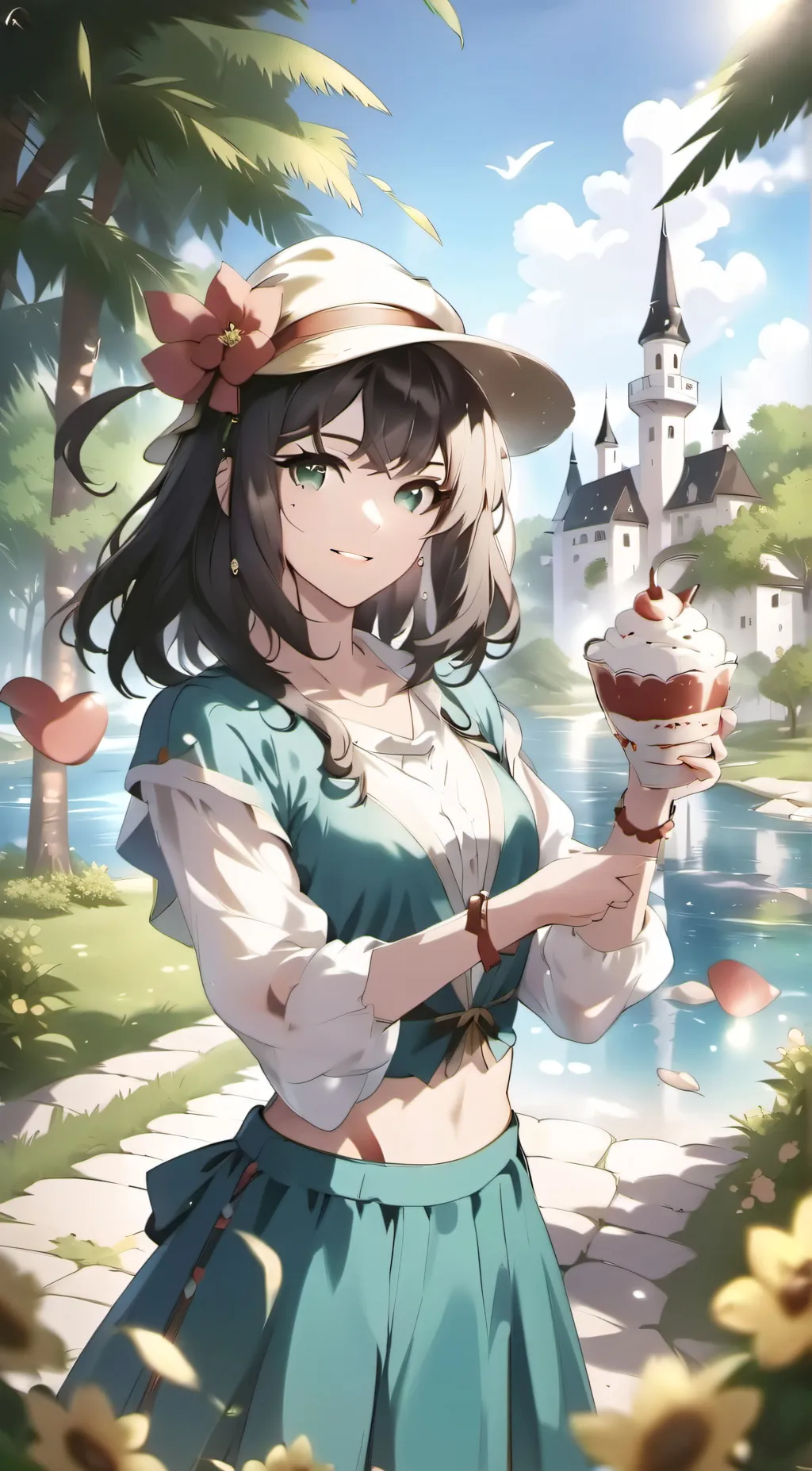 ai character: Evie background