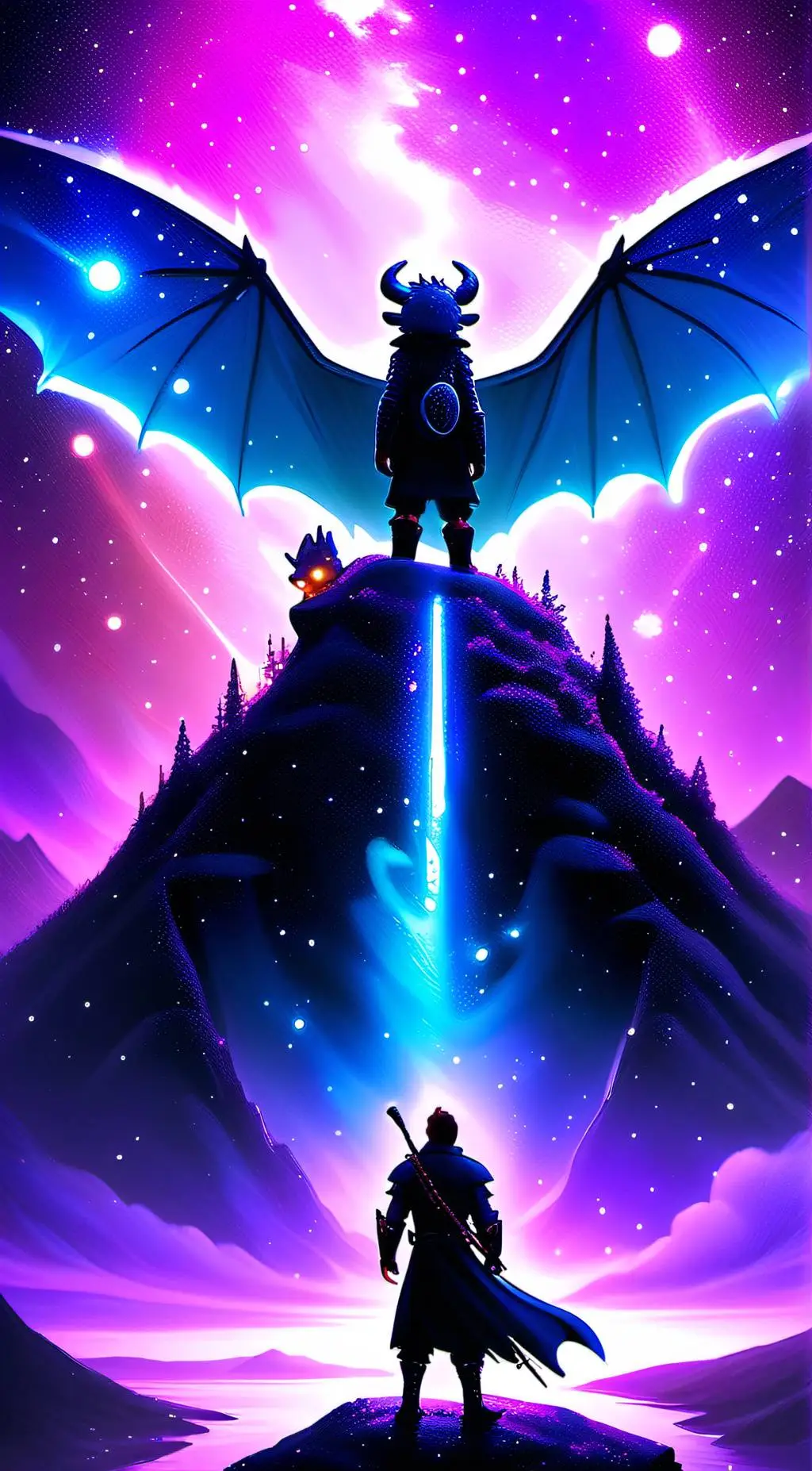 ai character: HTTYD in ur house background