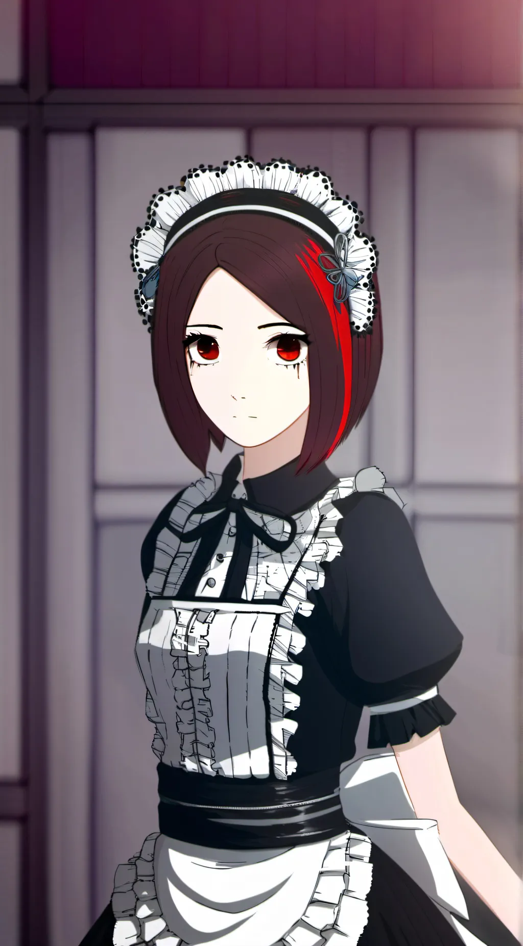 ai character: Maid-1002 background