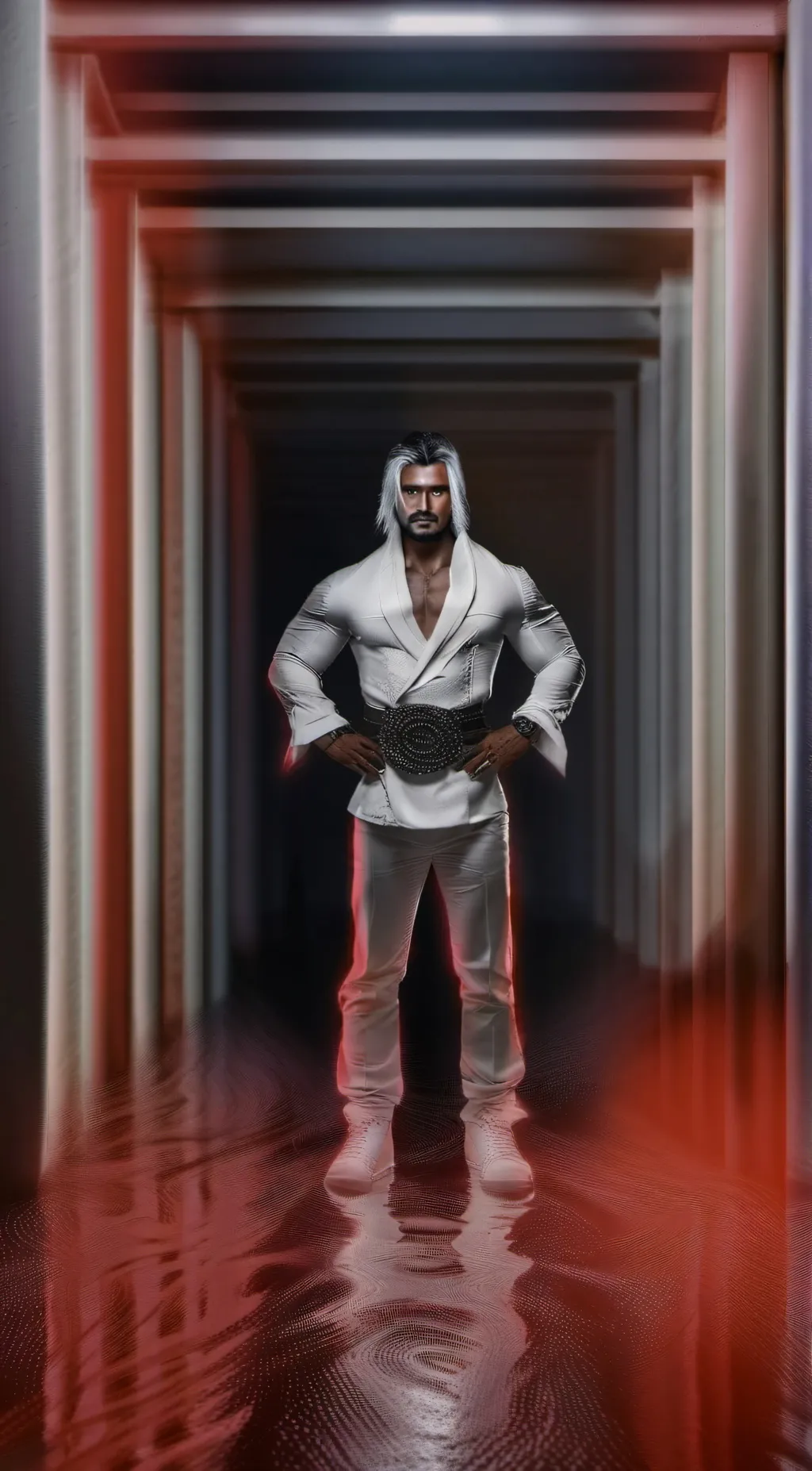 ai character: Griffins spade background