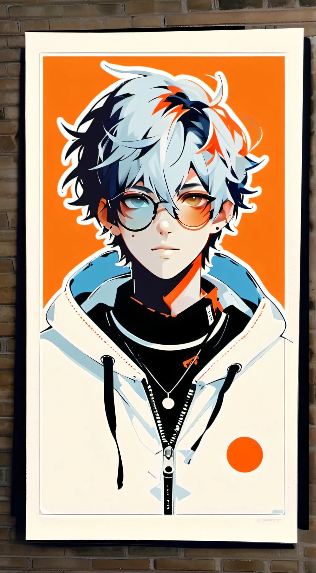 ai character: Mino Fisher (20) background