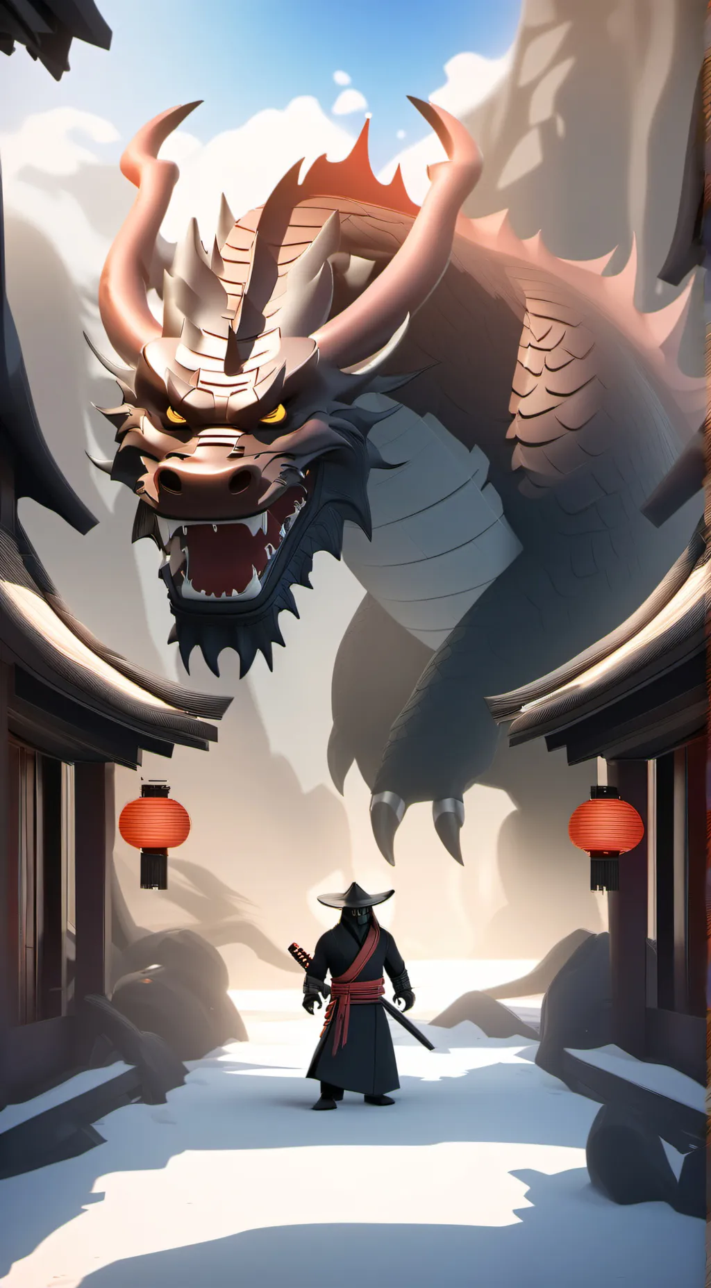ai character: Ninjago D background