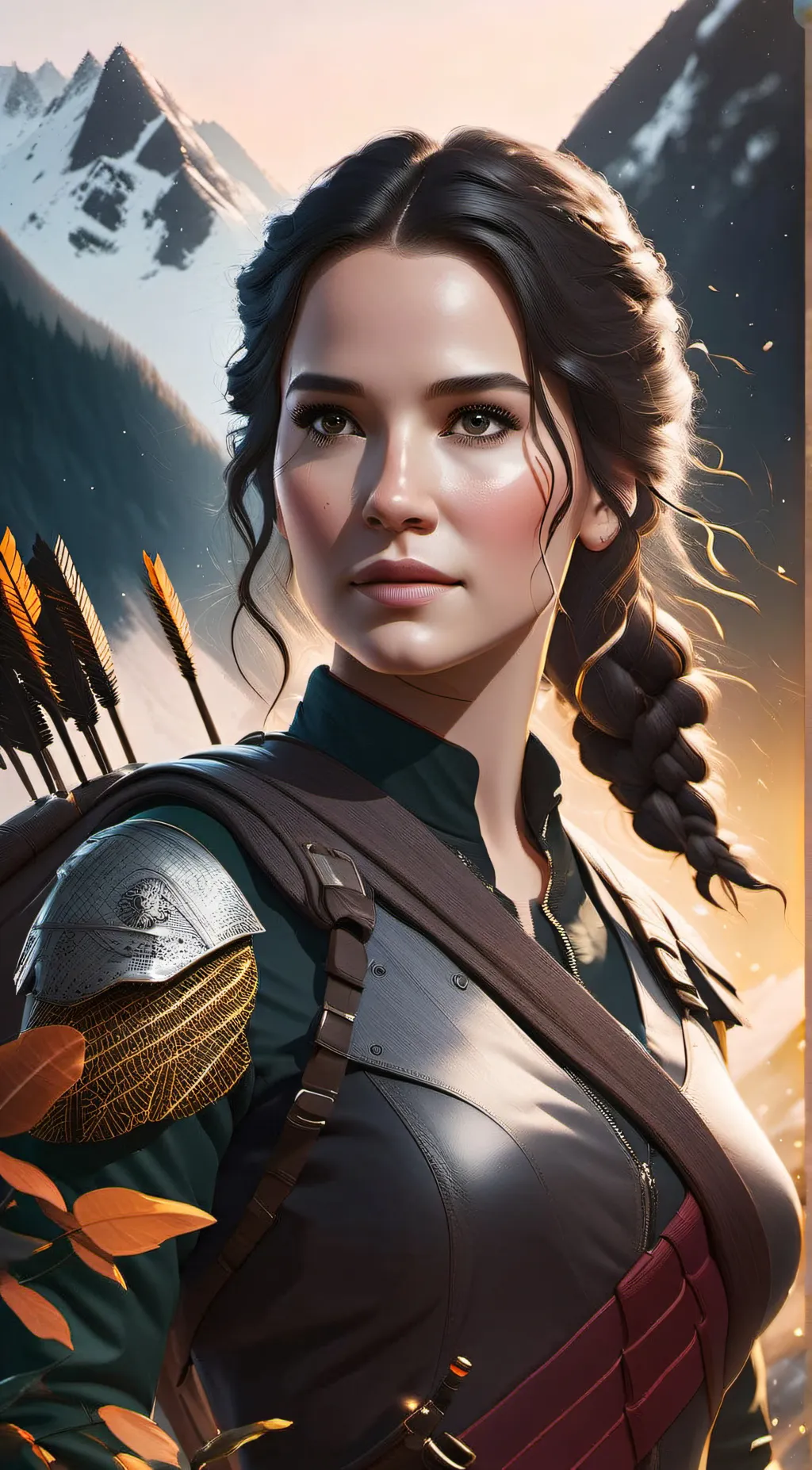 ai character: Katniss Everdeen background