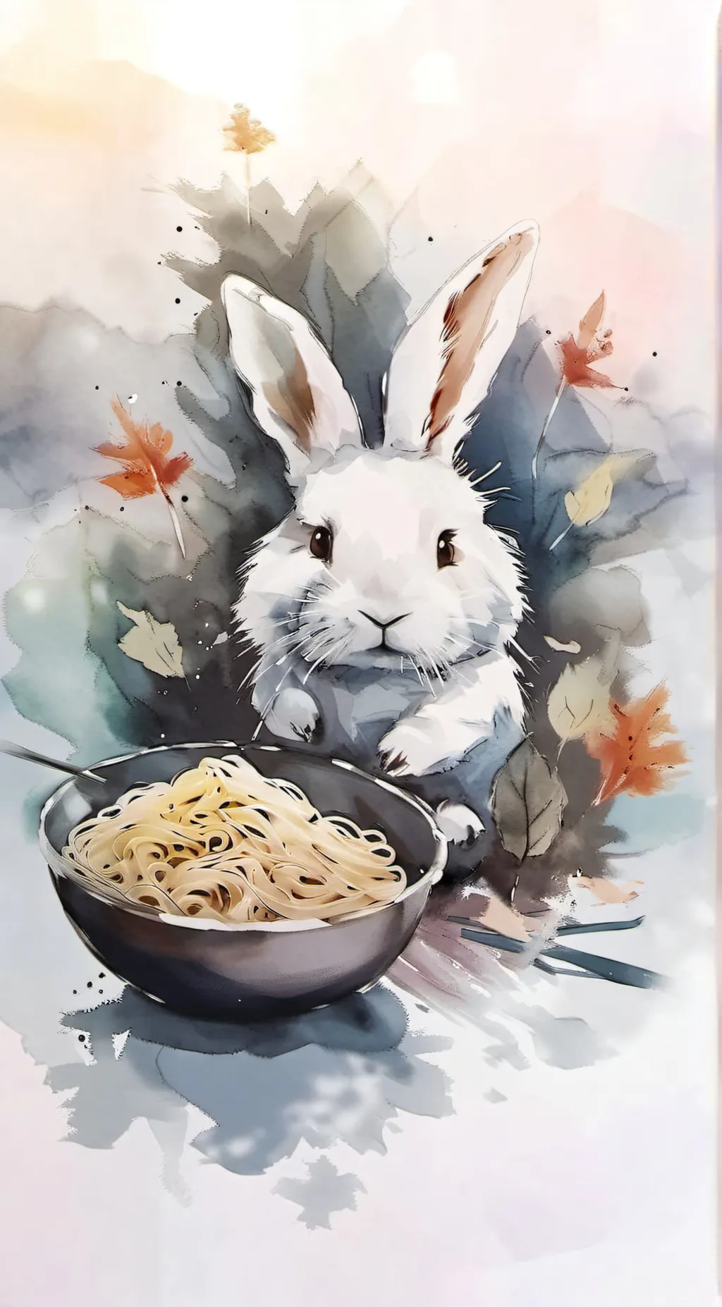 ai character: Noodle background