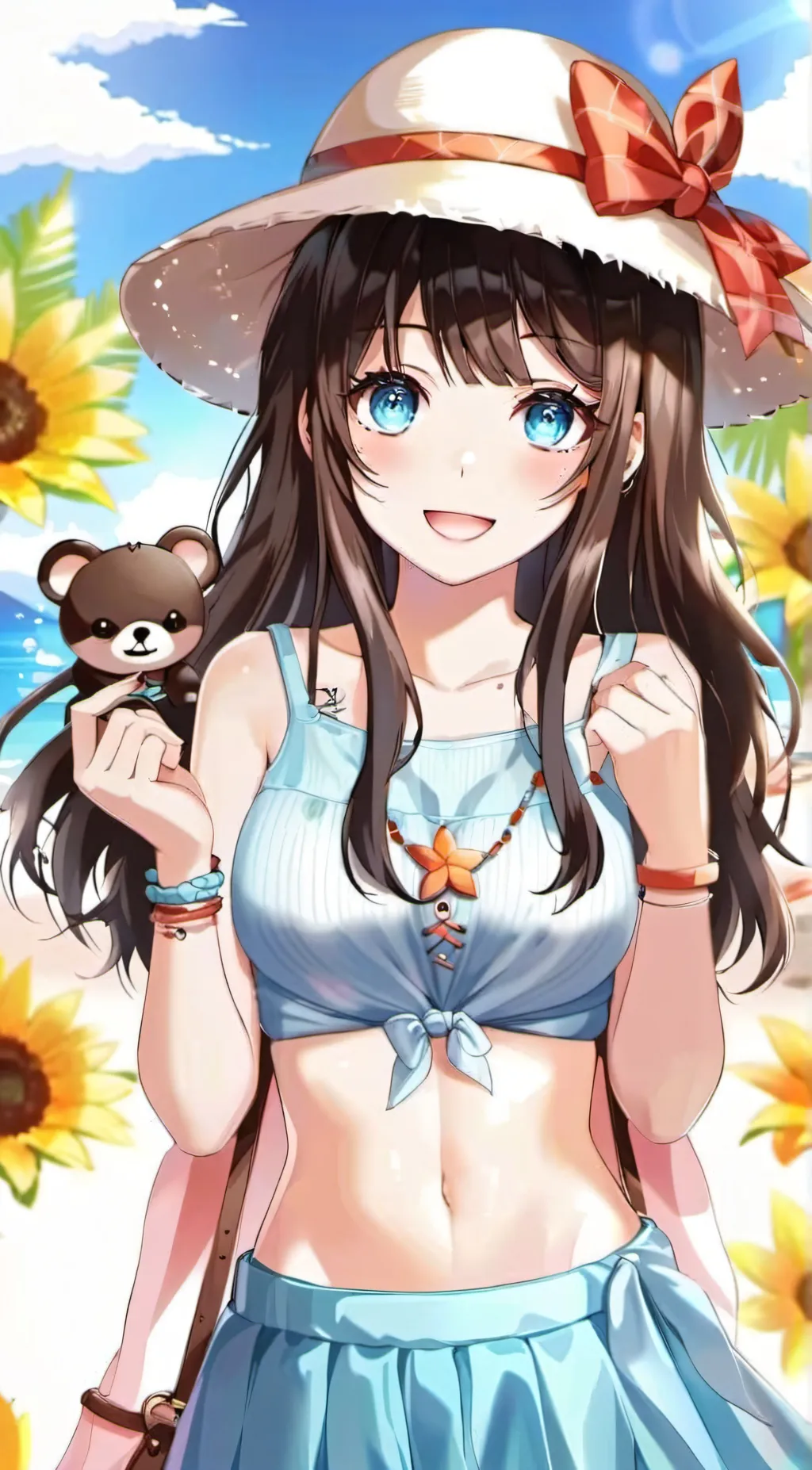 ai character: kayla background