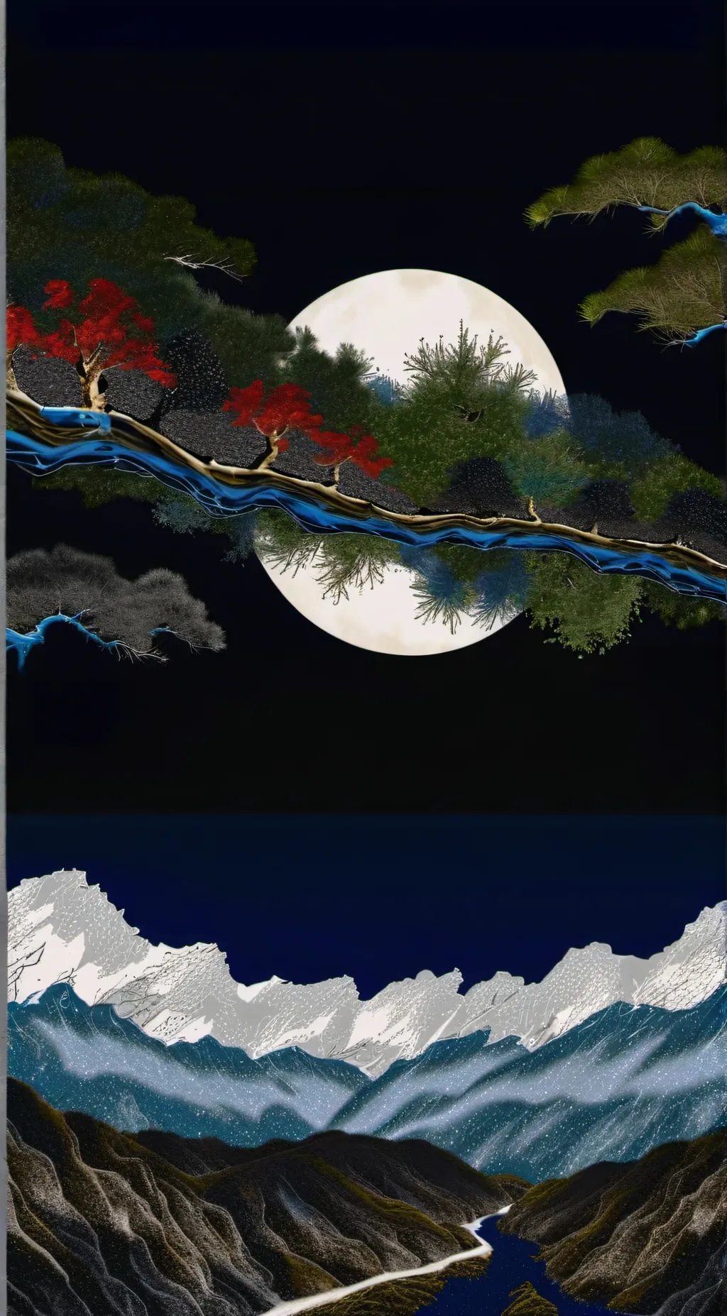 ai character: earth background