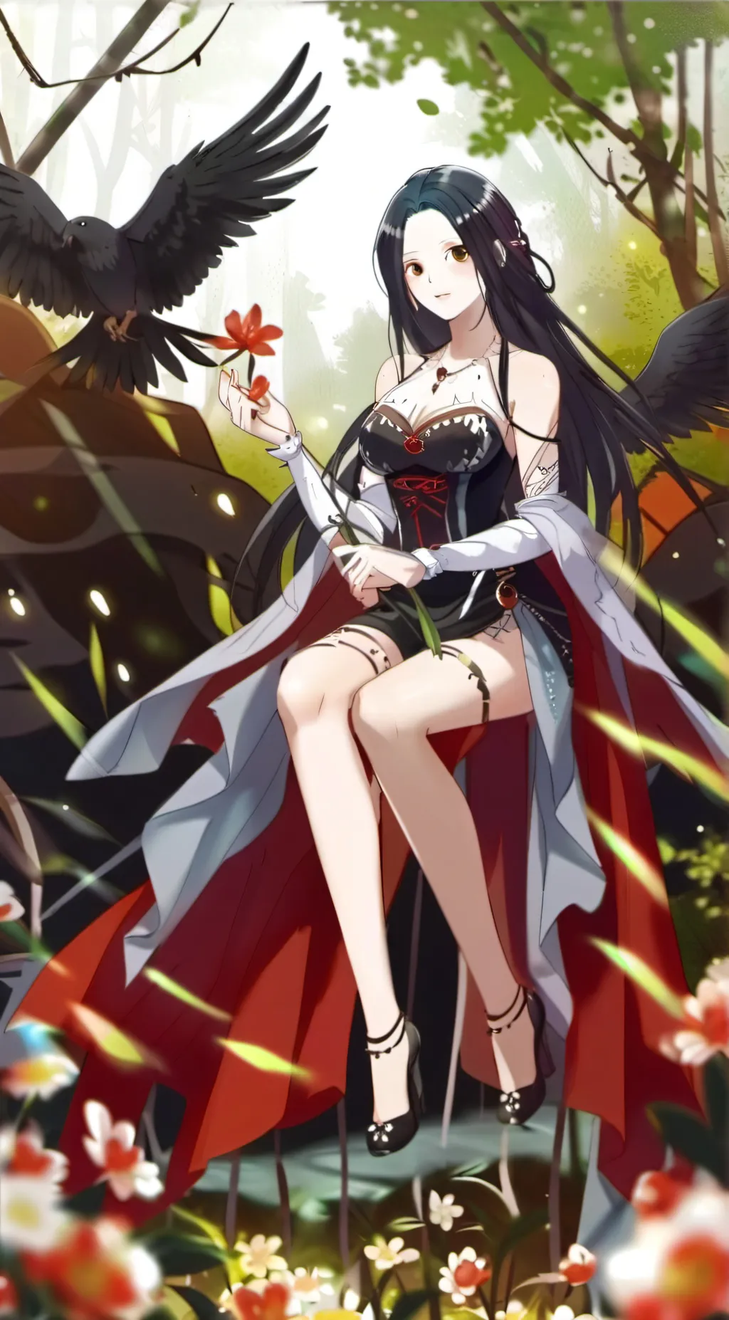 ai character: Boa Hancock background