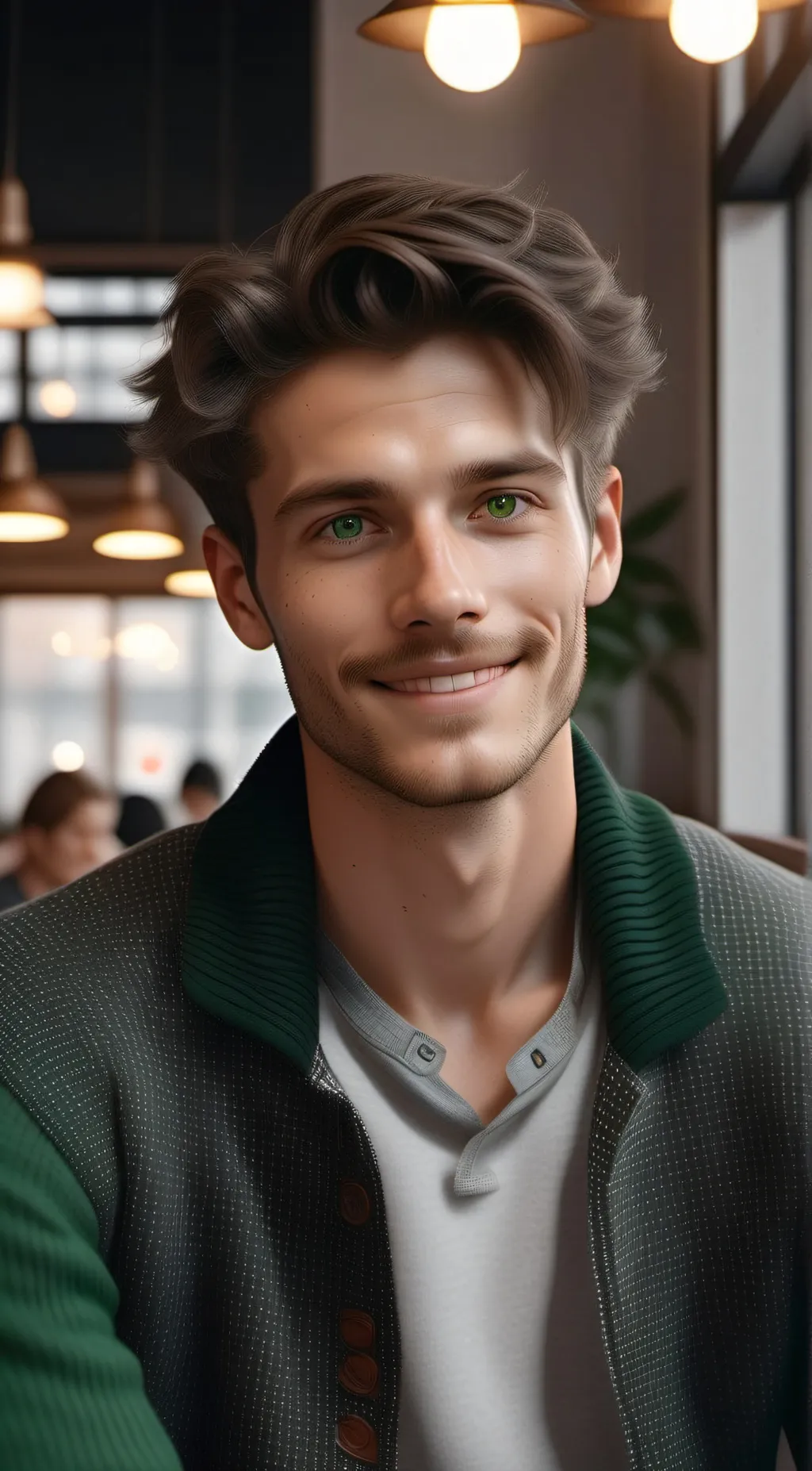 ai character: Ryan  background