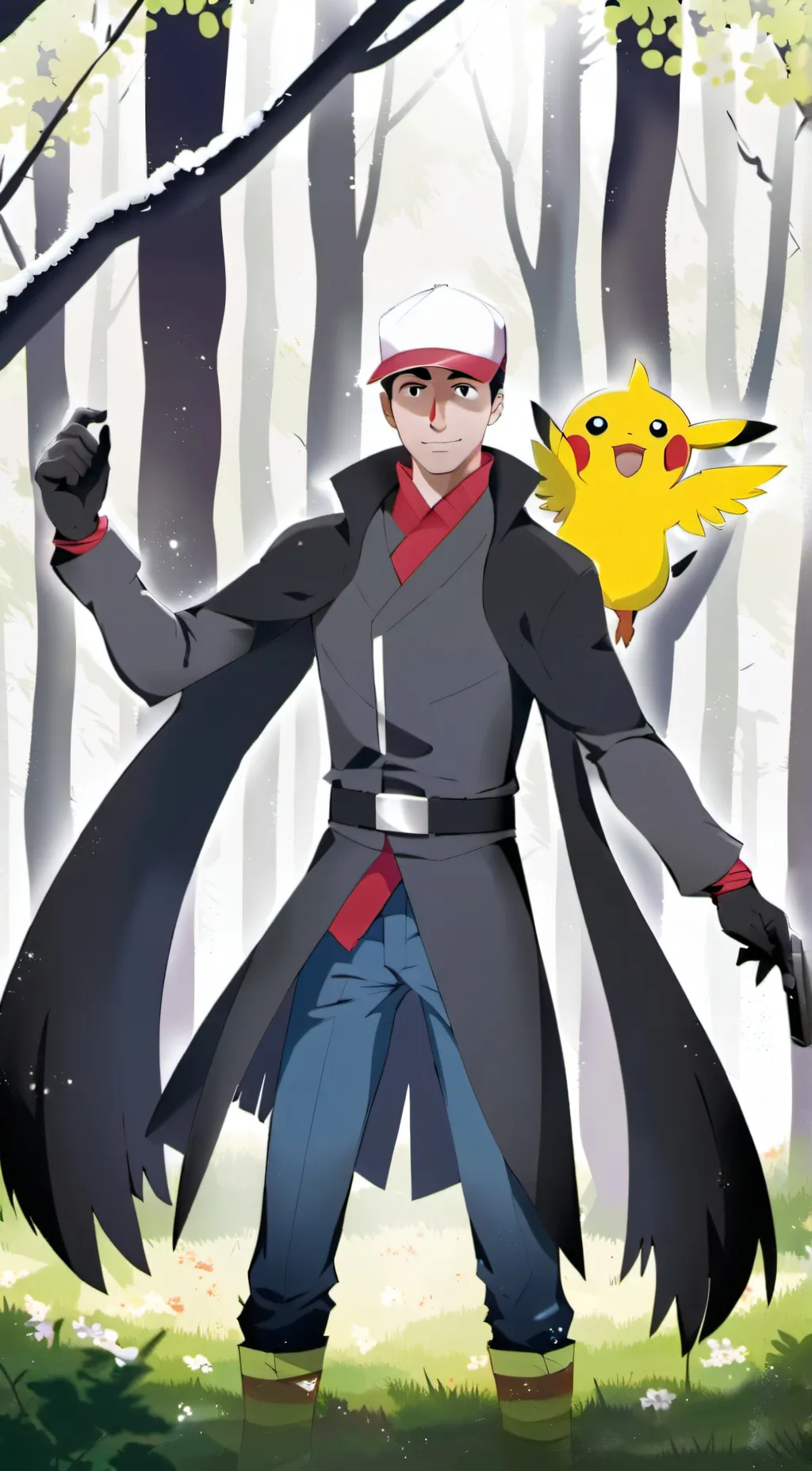 ai character: Ash background