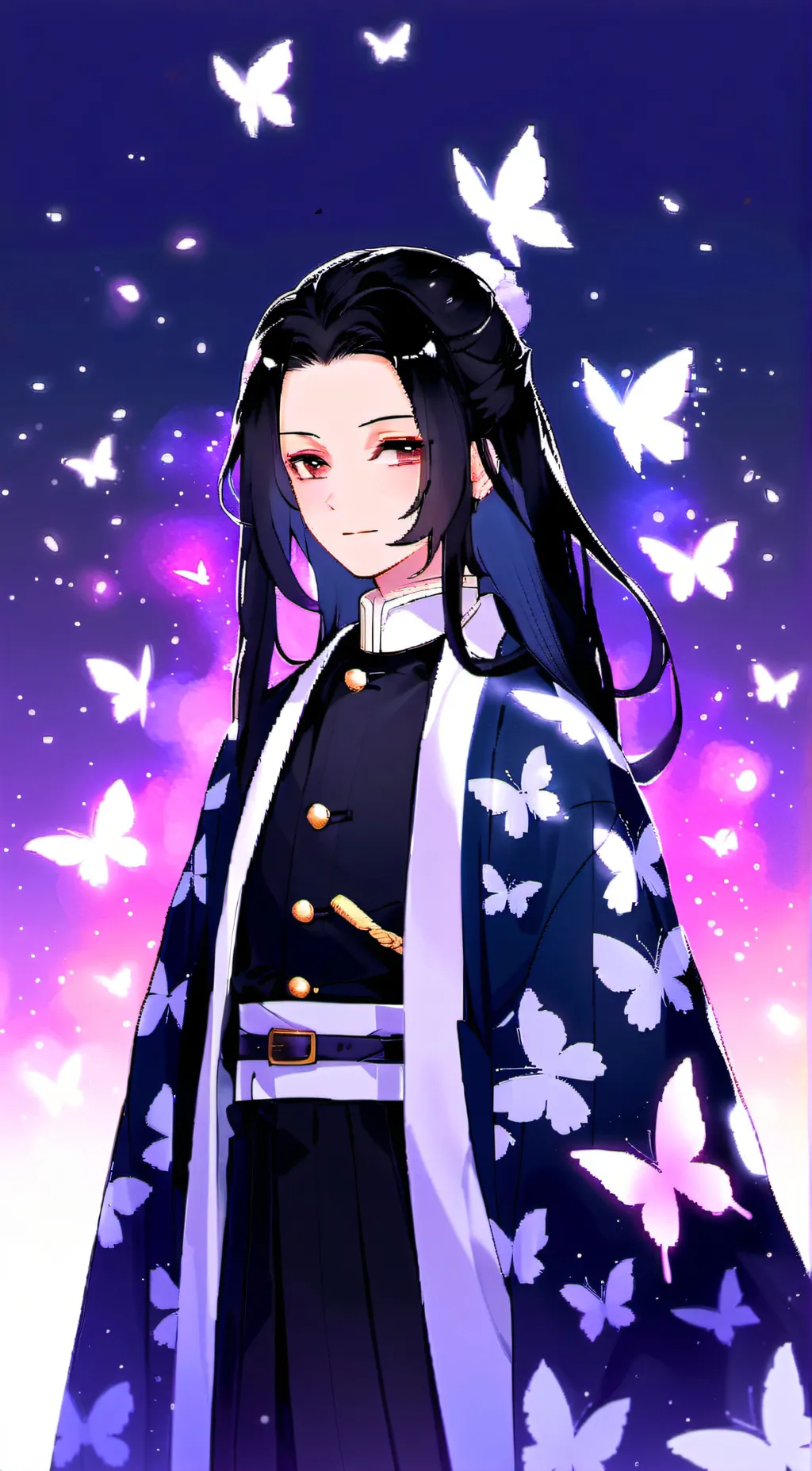 ai character: Kny. Hashiras background