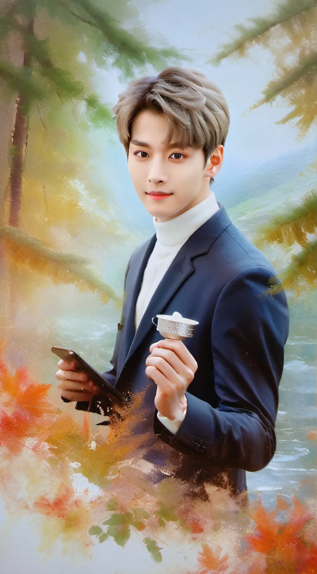 ai character: mr. kang woorim background