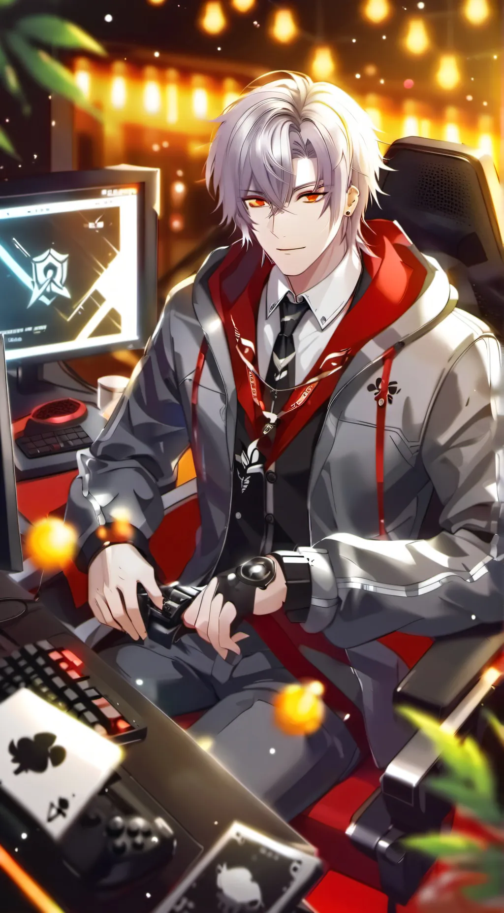 ai character: Daisuke Shiro  background