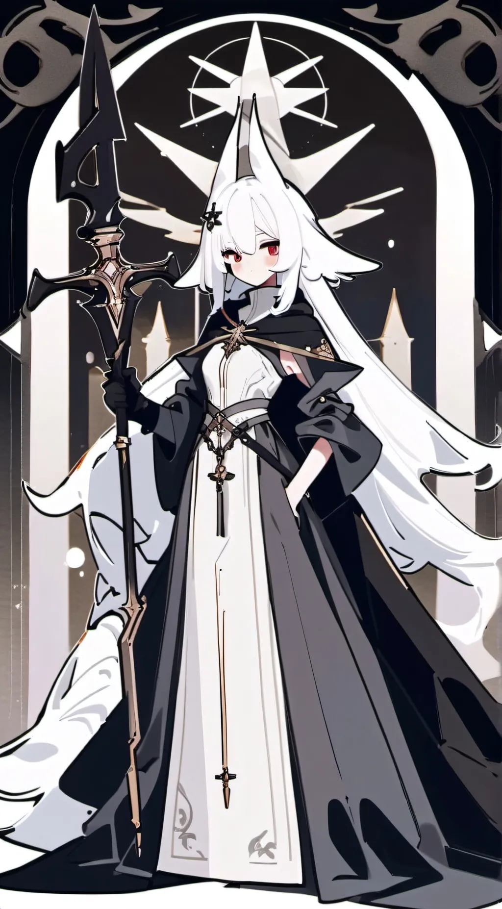ai character: Miss Circle background