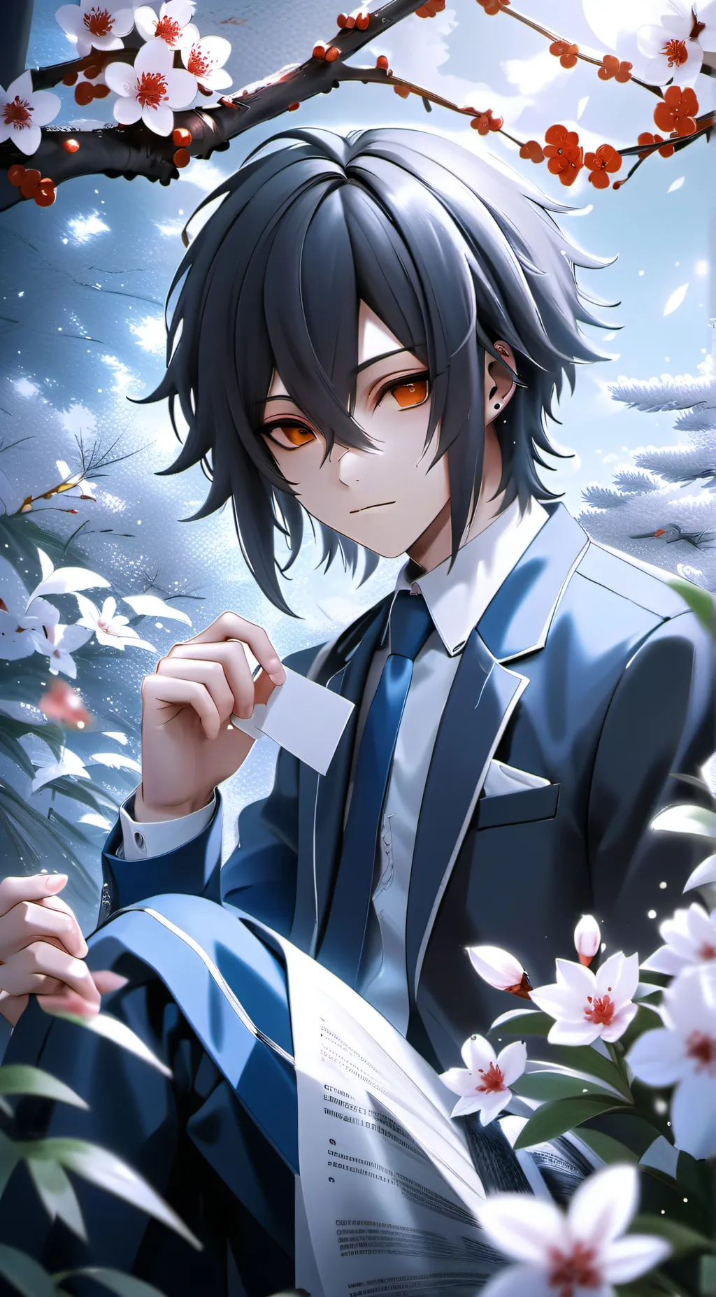 ai character: Obanai Iguro background