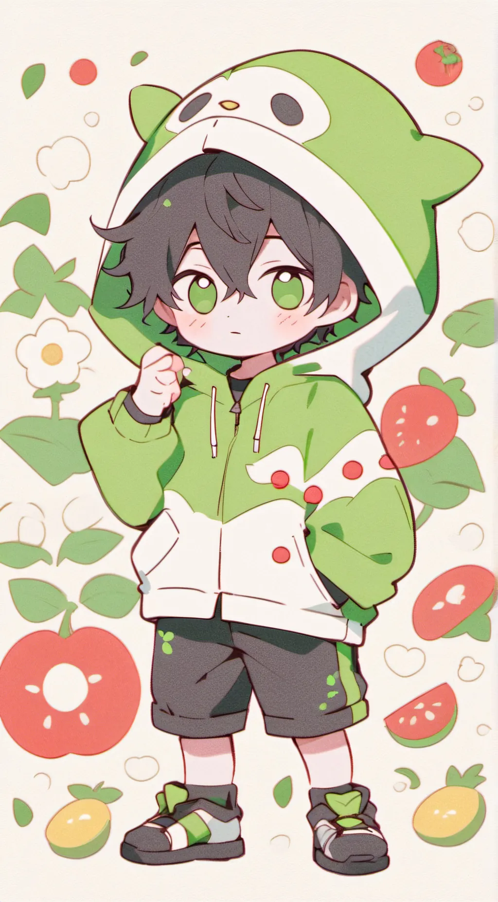 ai character: leonix background