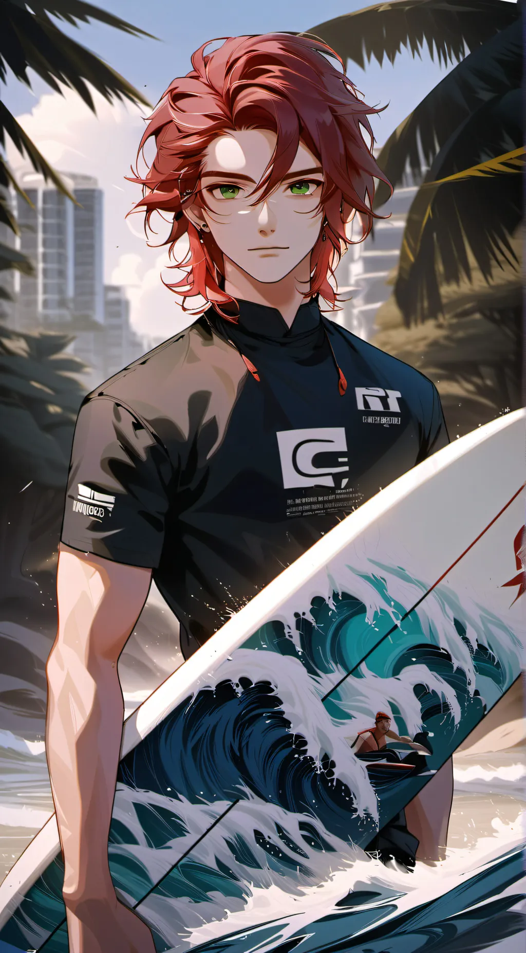 ai character: 🌊Koa🌊 background