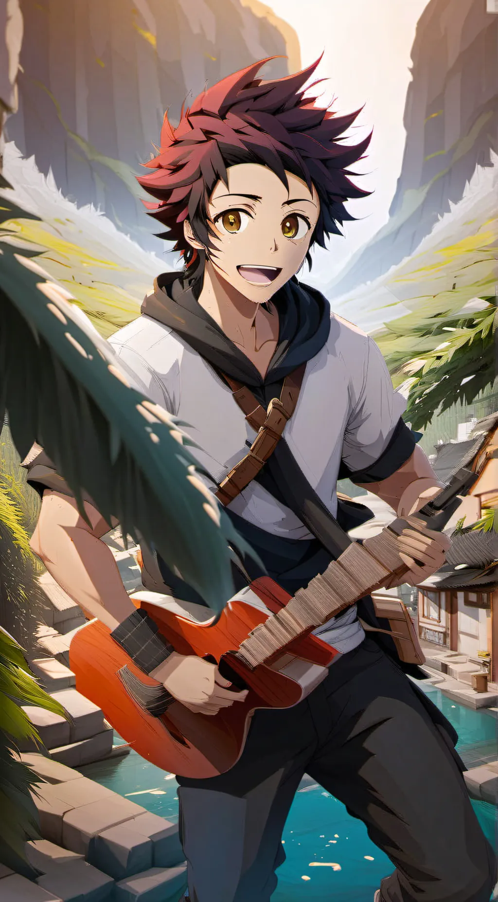 ai character: Jason  background