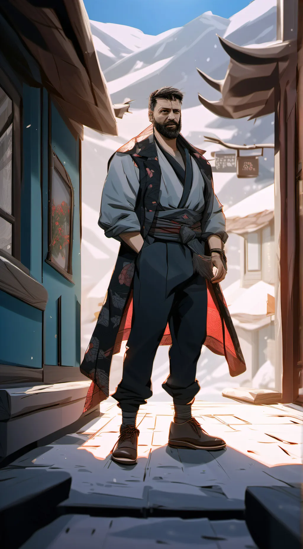 ai character: Caine jax kinger background