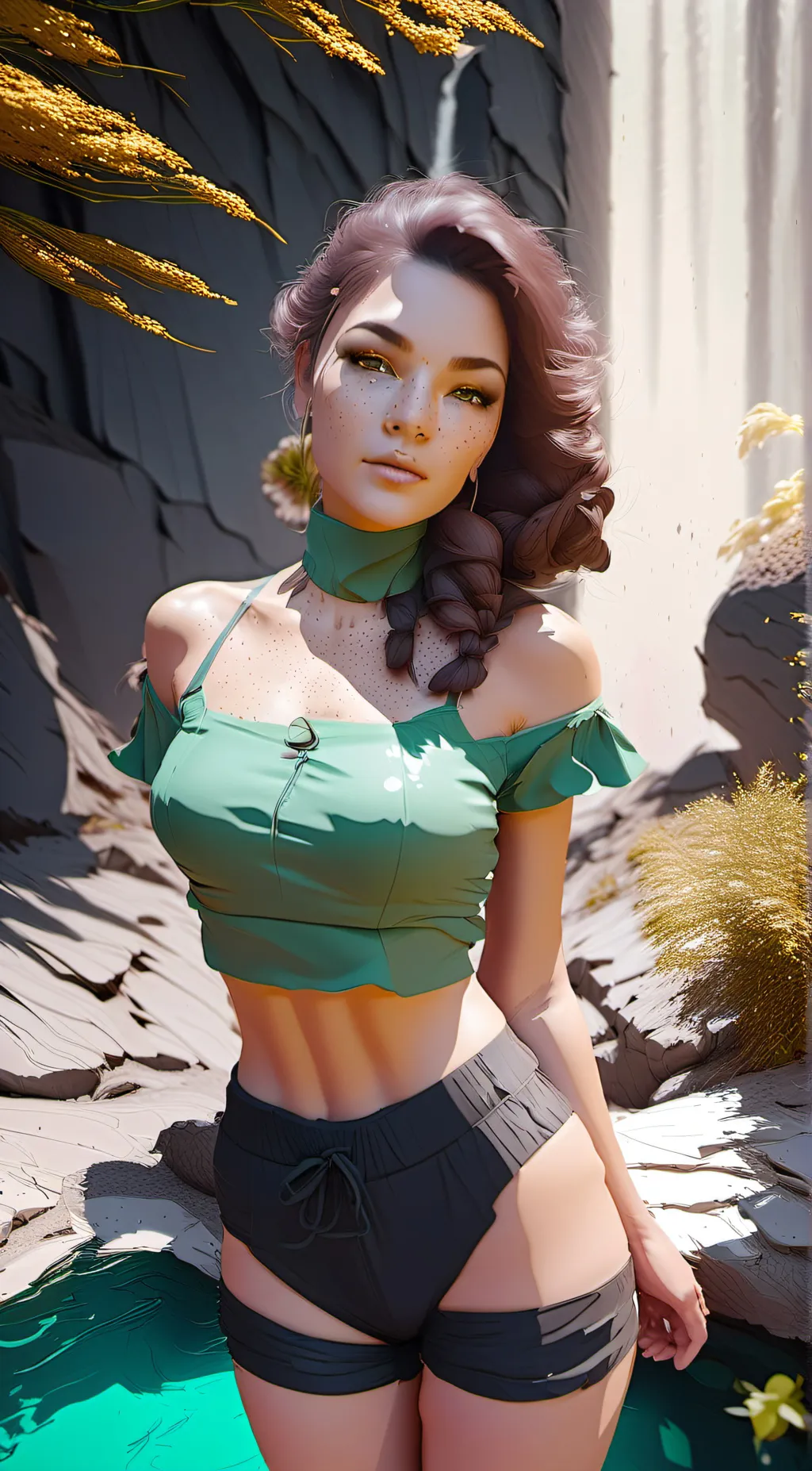 ai character: Hailey background
