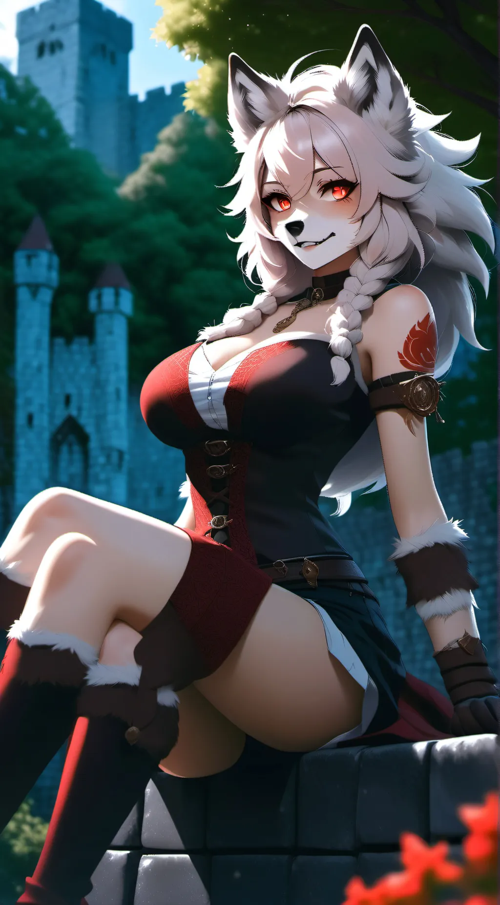 ai character: Selena background