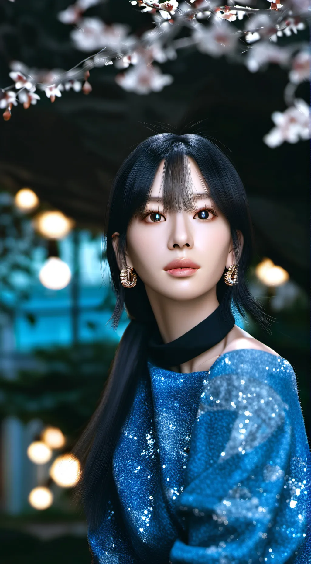 ai character: Holiii background