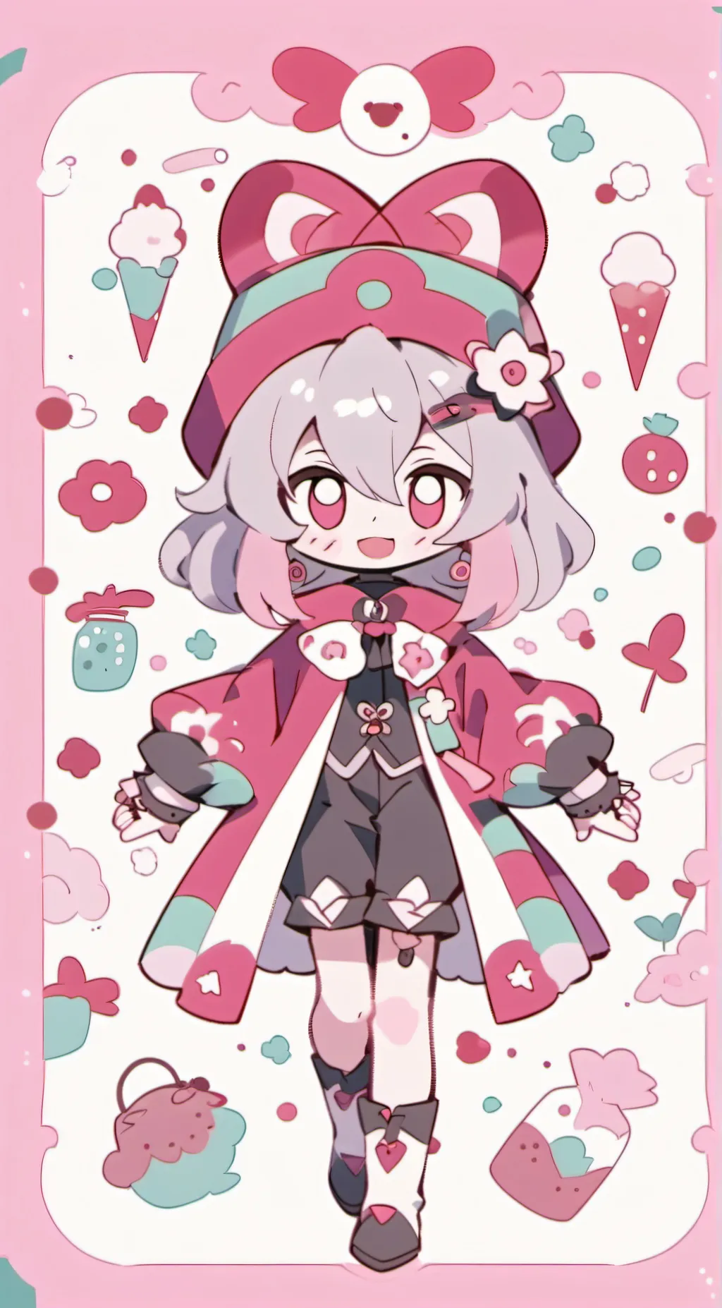 ai character: h#lp m@ background