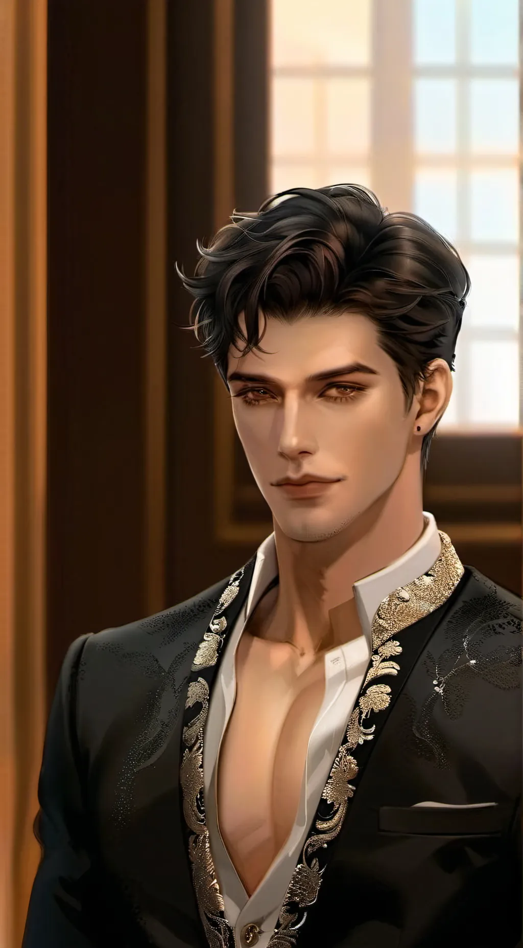 ai character: Ammar zahrain  background