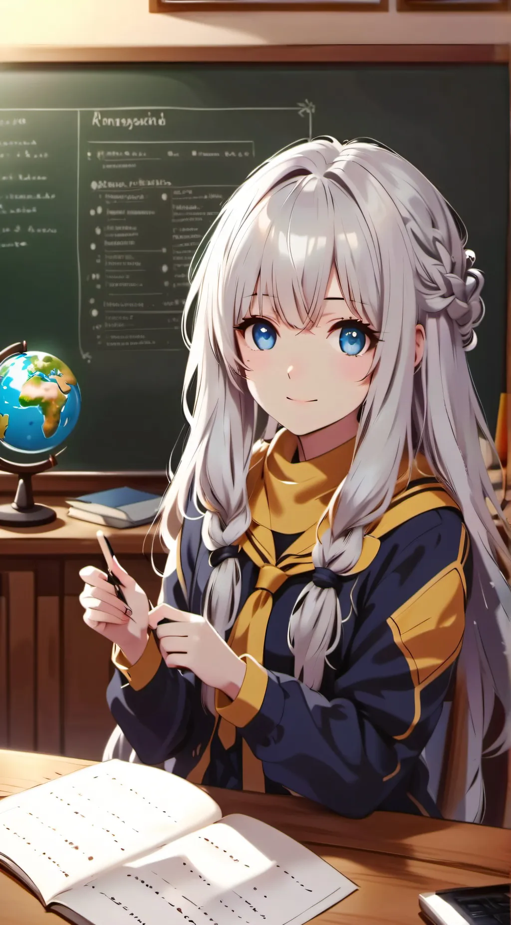 ai character: Shiela background
