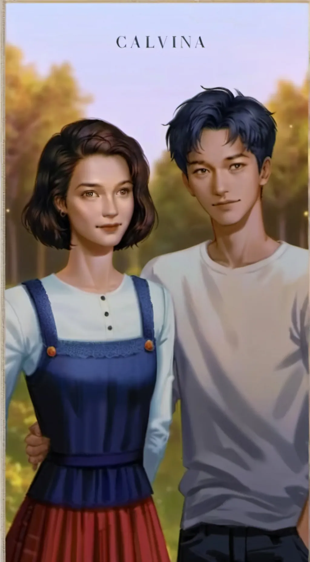 ai character: Calvin background