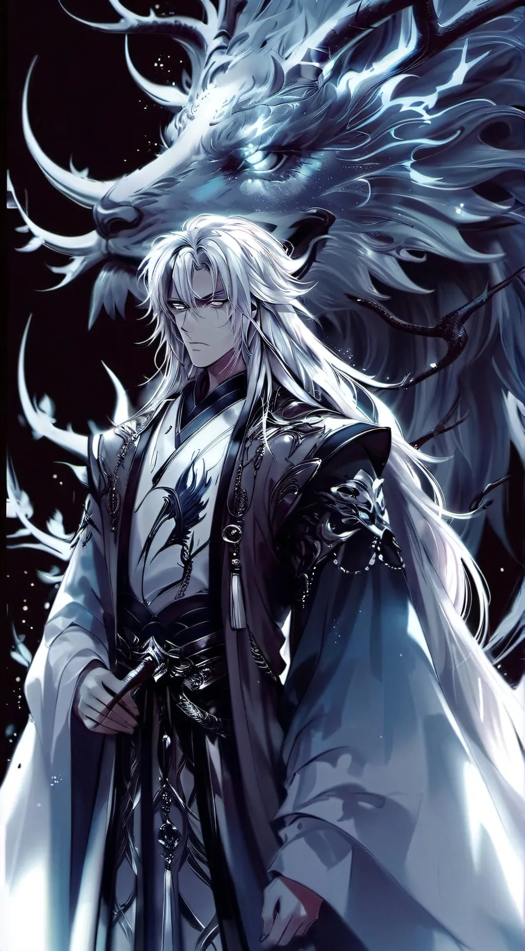 ai character: Yazi background
