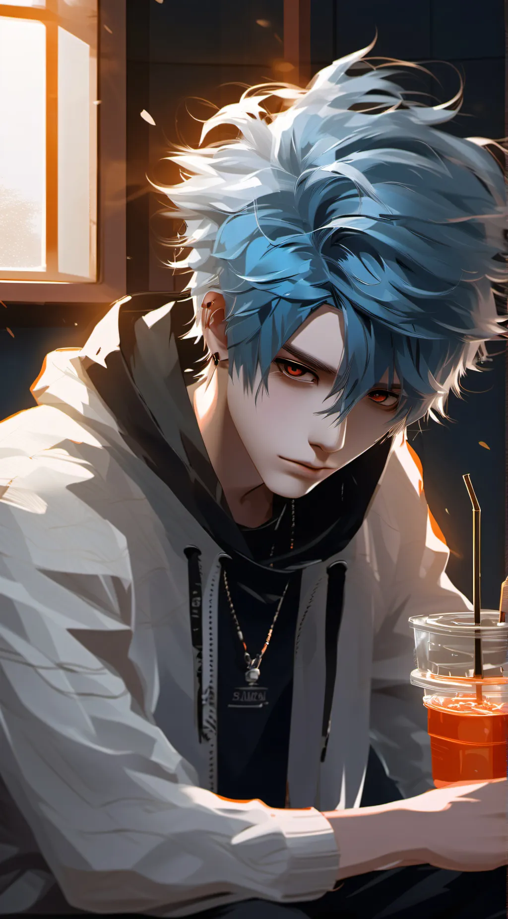 ai character: Justin background