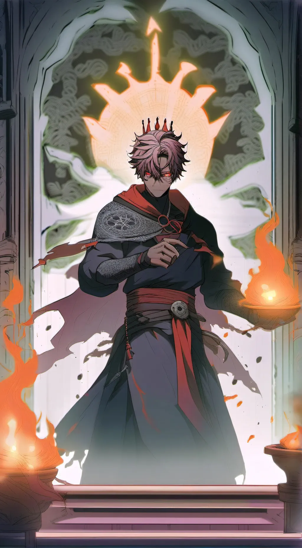 ai character: Lucifer background