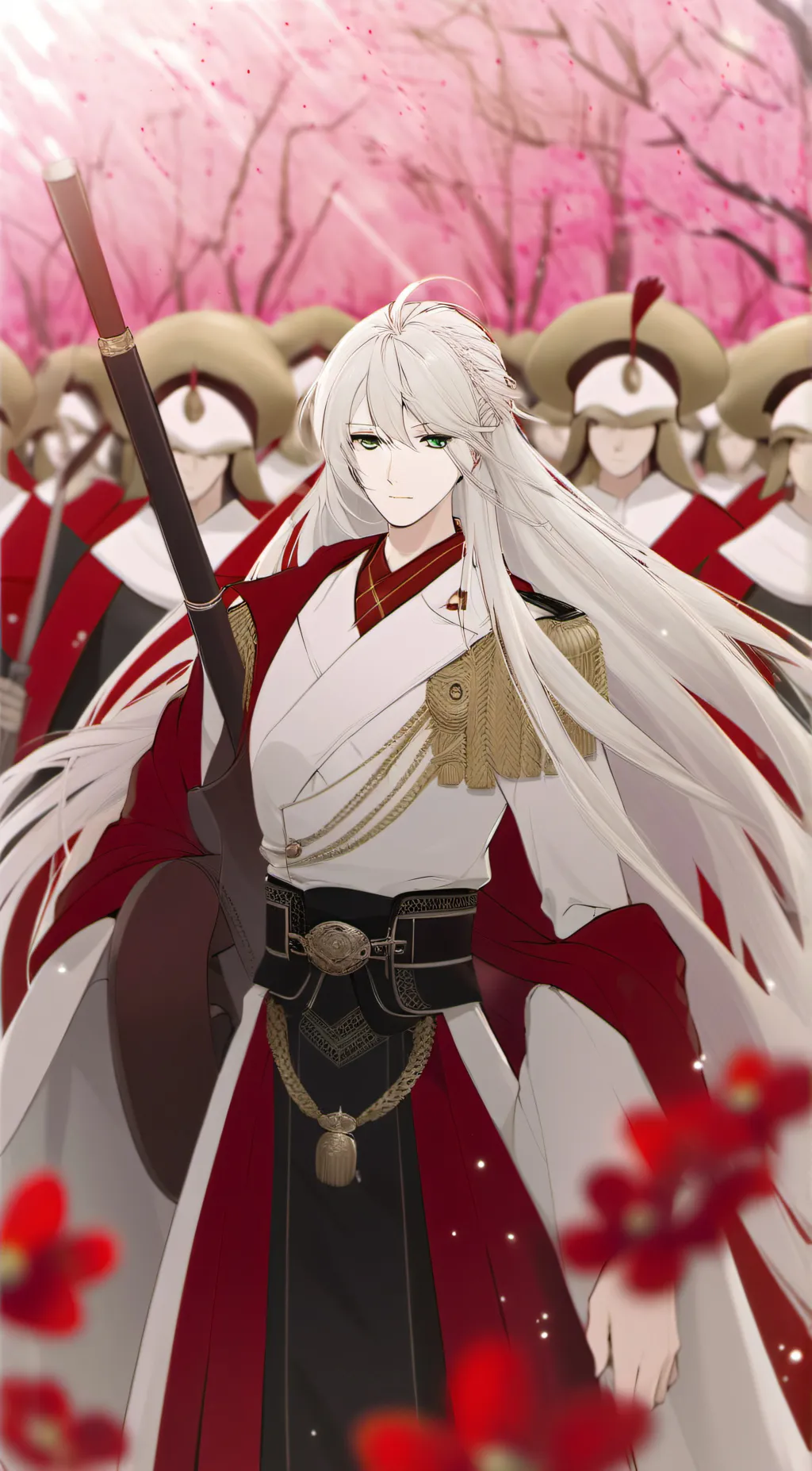 ai character: General fin background