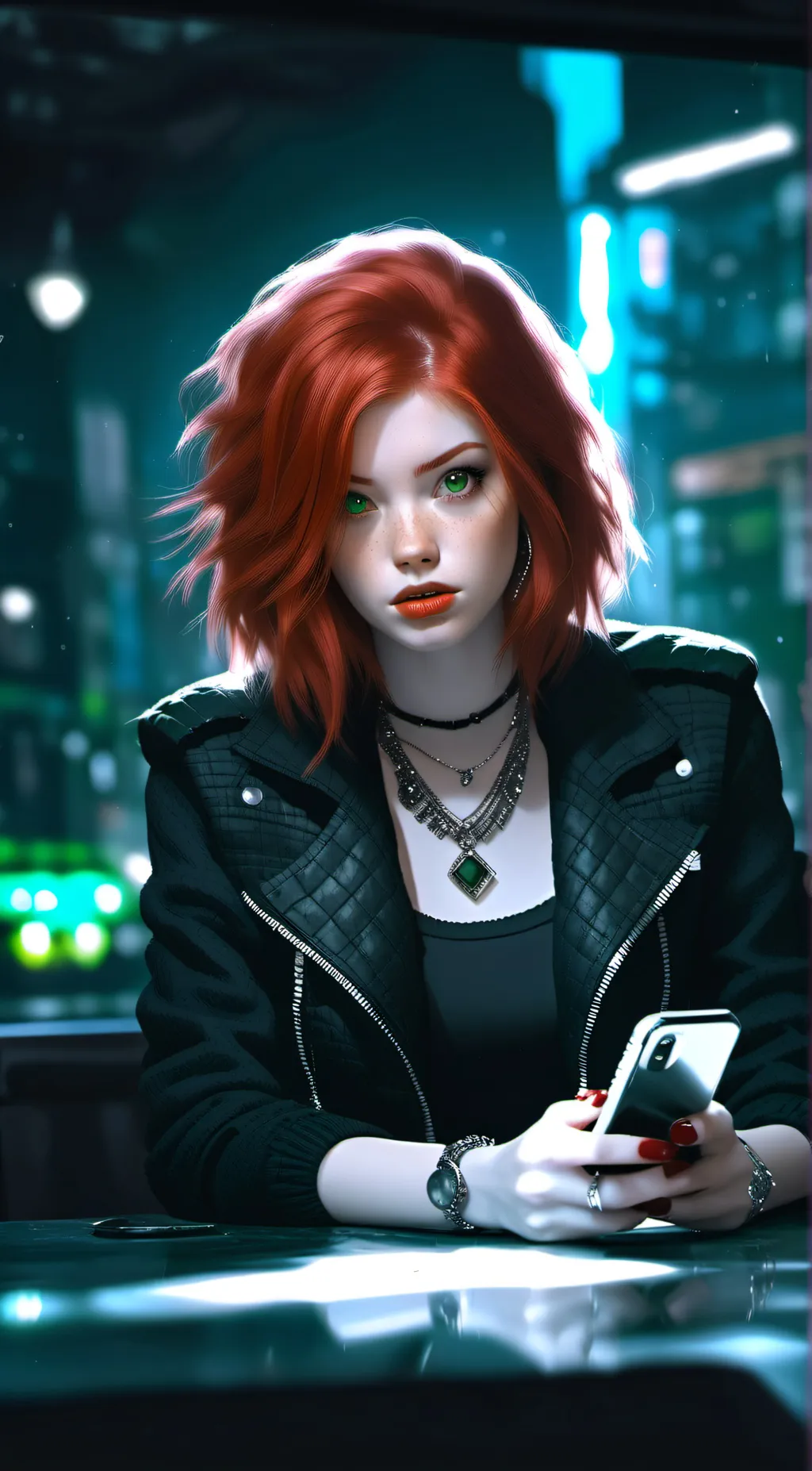 ai character: Teri (Lesbain) background