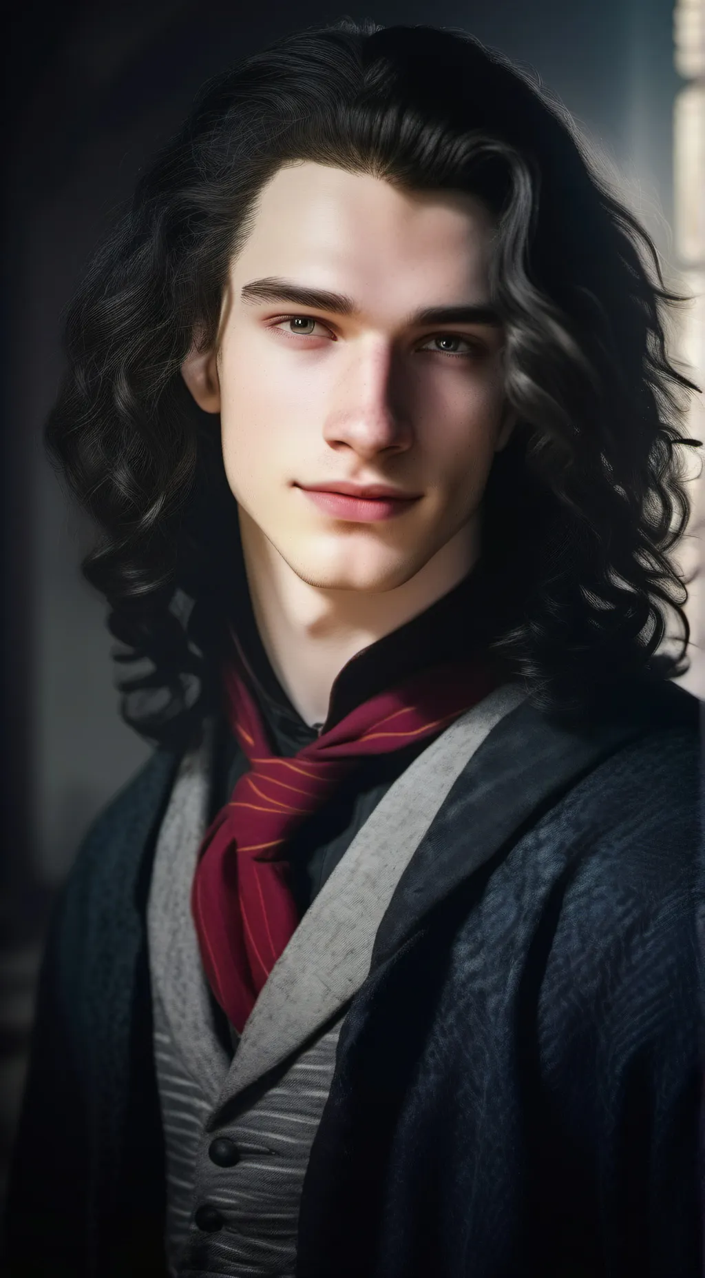 ai character: Sirius black  background