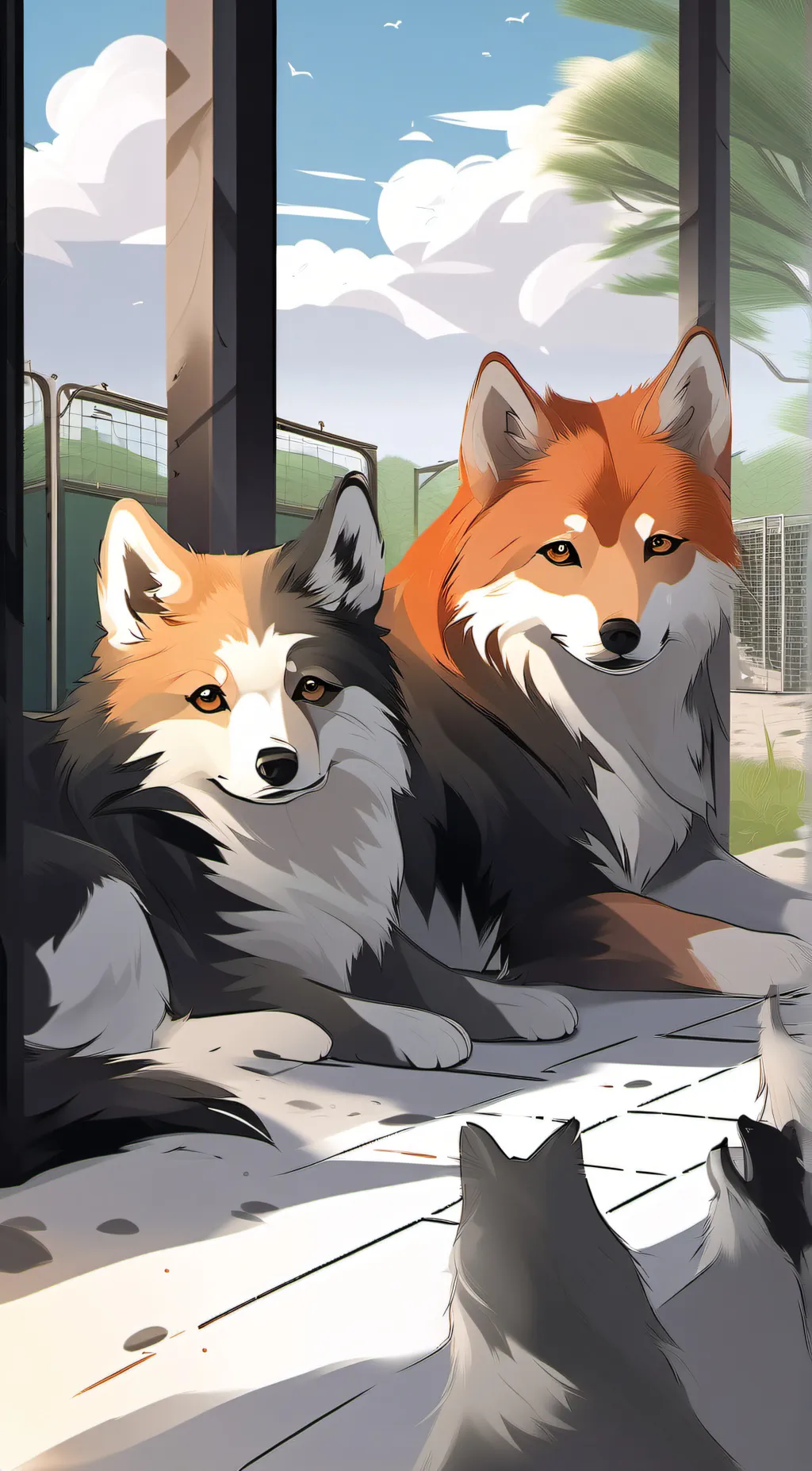 ai character: Animal Rescue  background