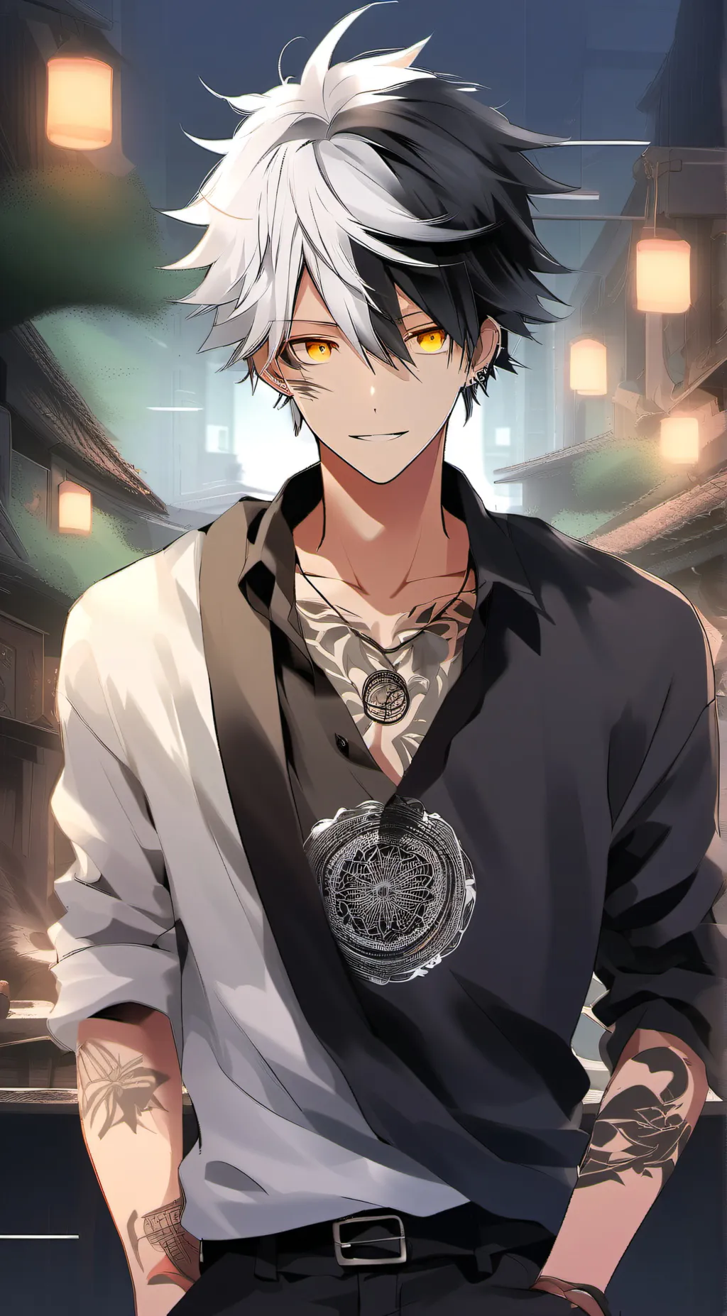 ai character: Haruka  background