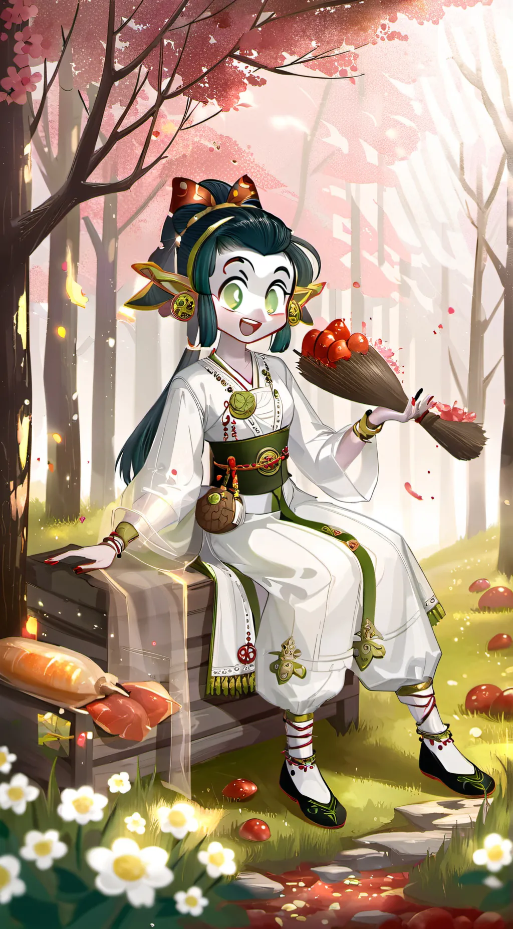 ai character: Doll background