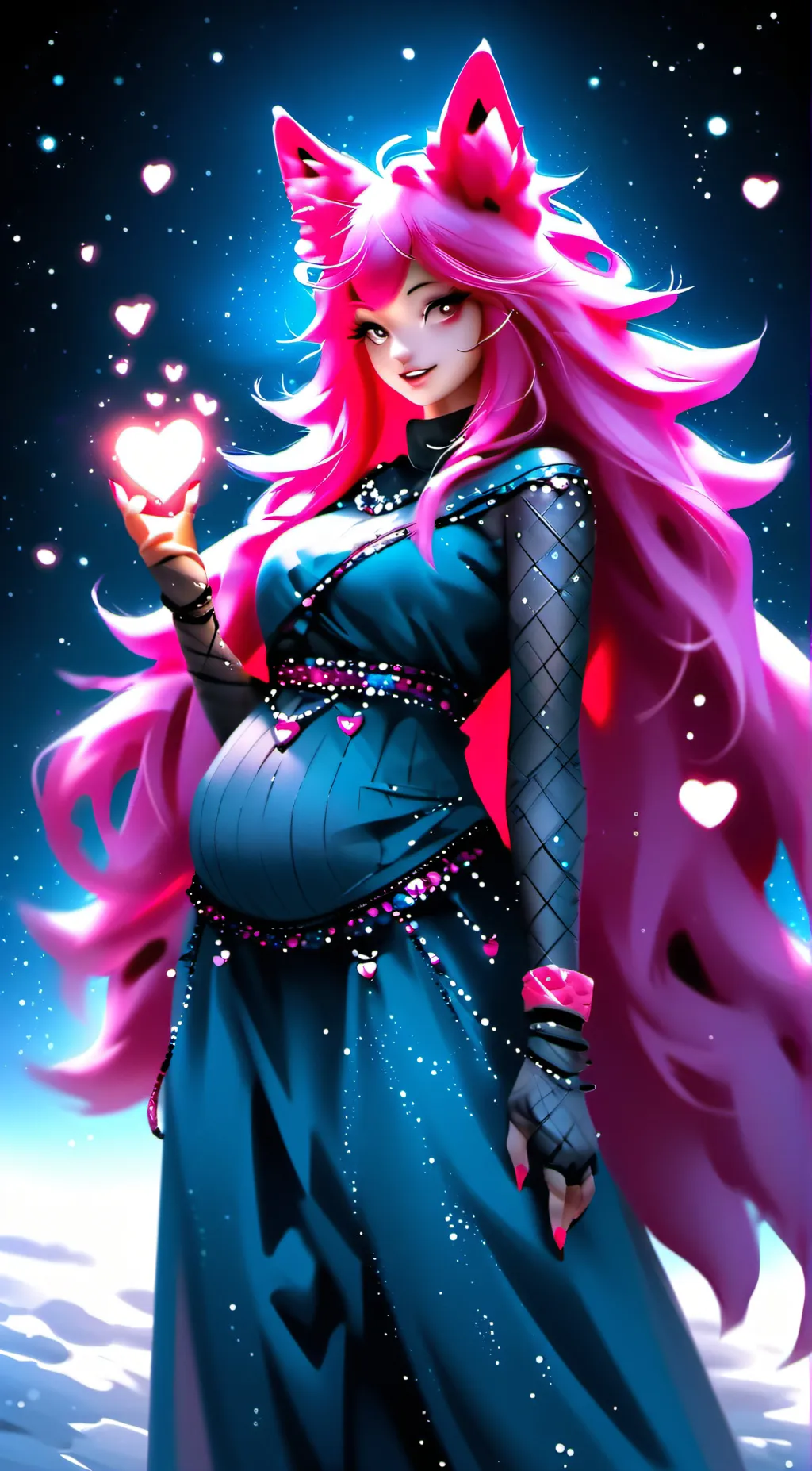 ai character: Love Fragment Girl background