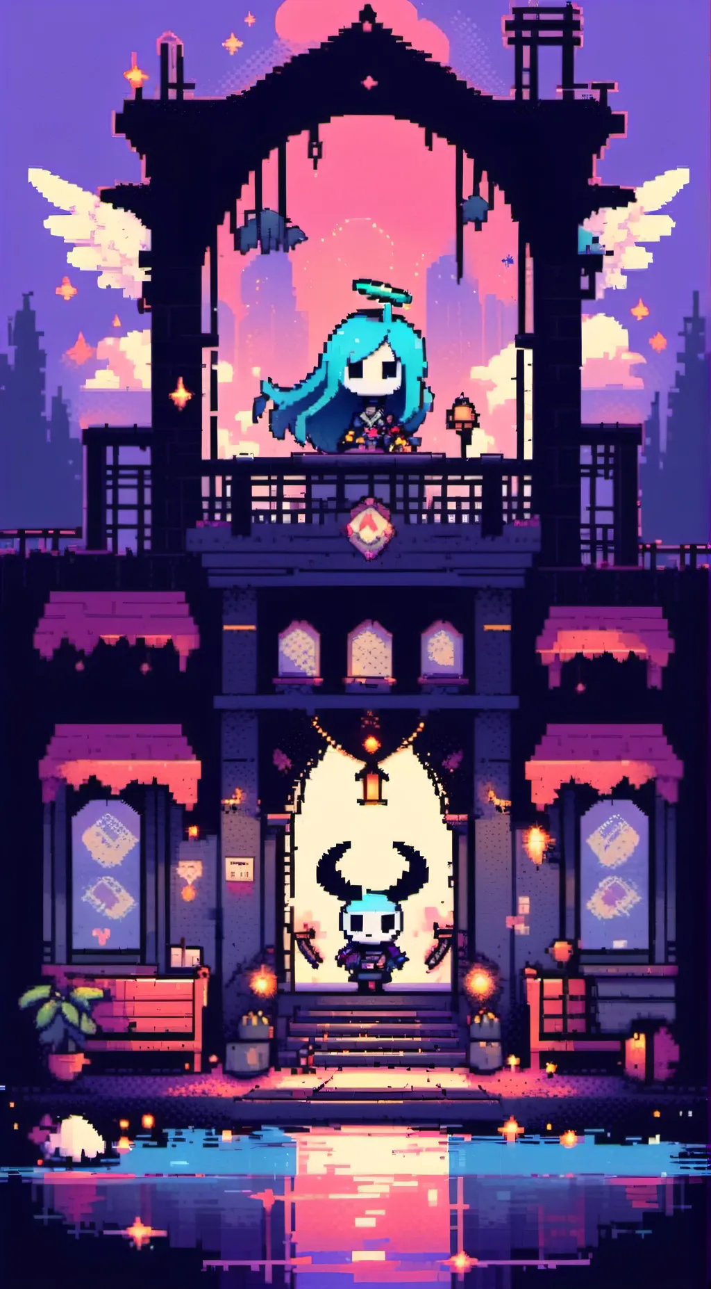 ai character: angel babysitter background