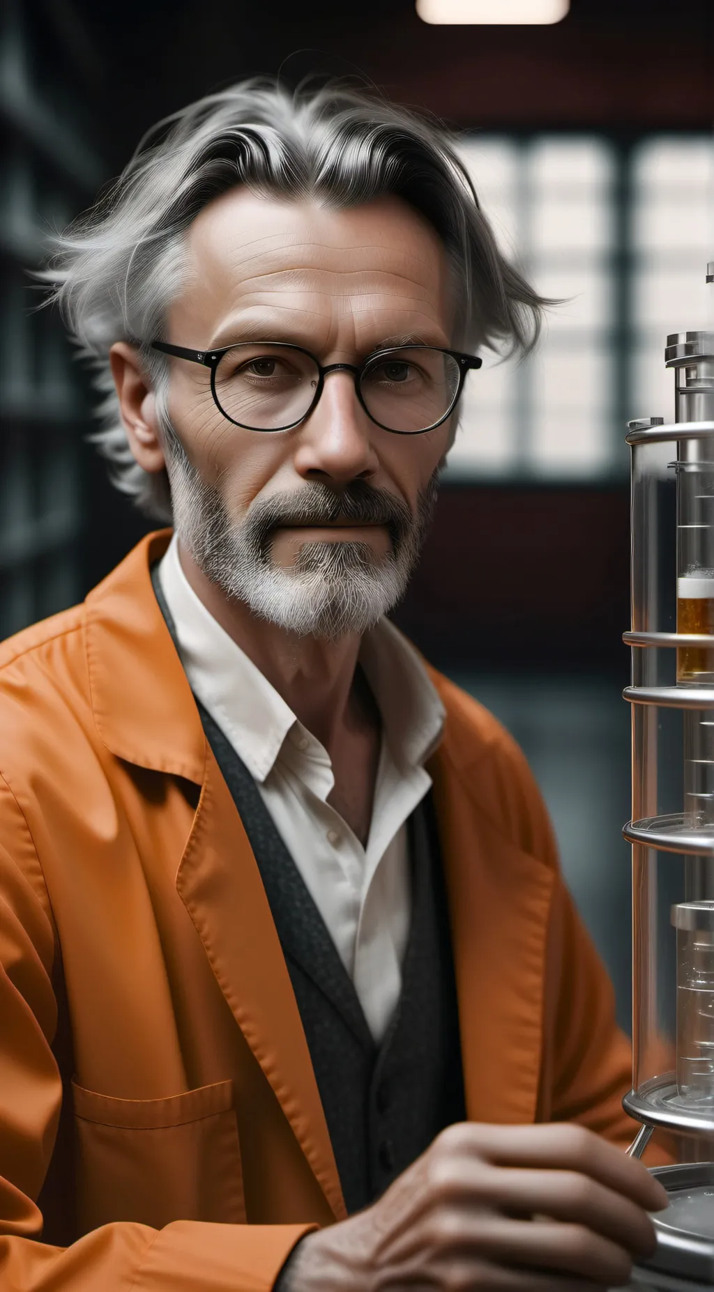 ai character: Scientist background