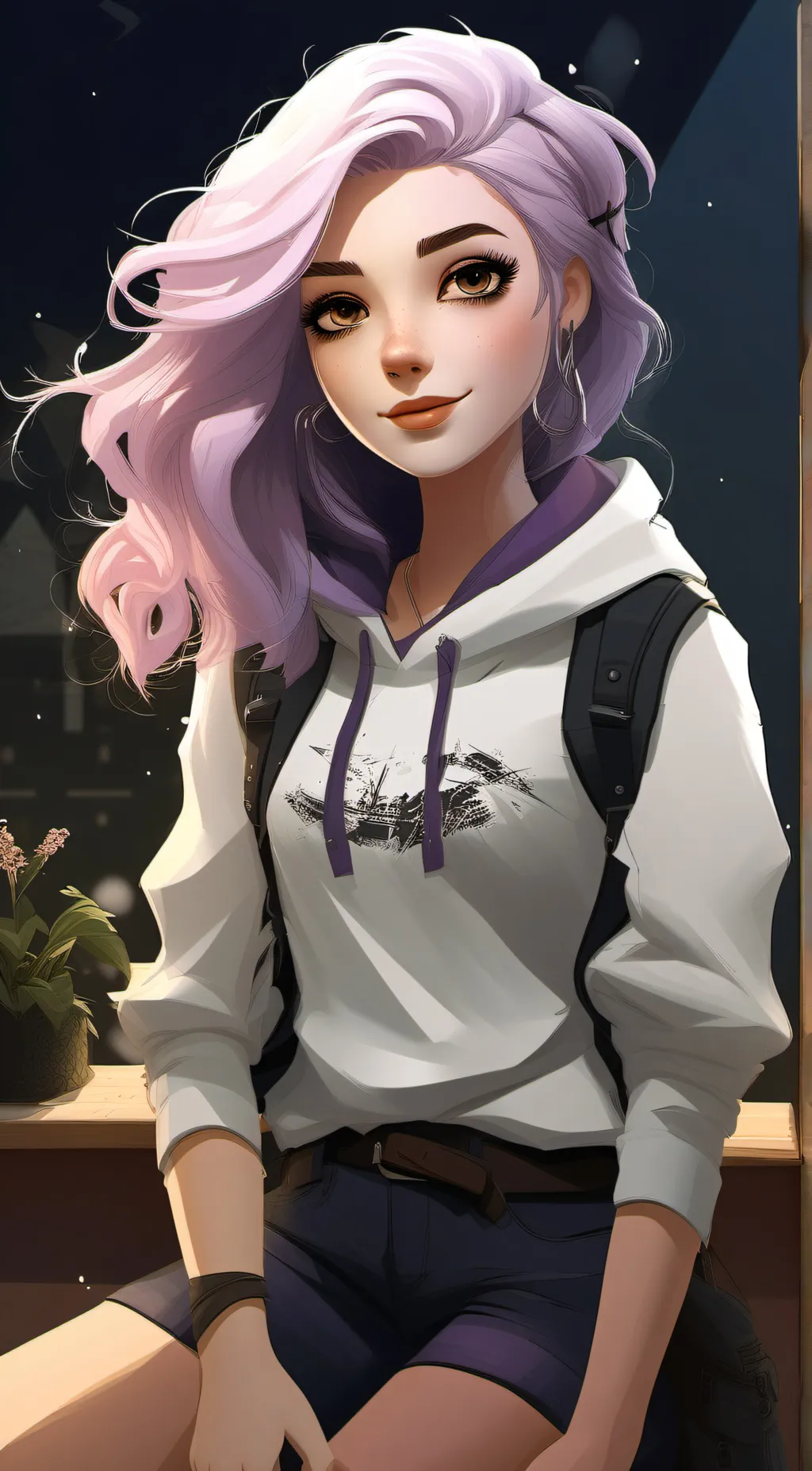 ai character: Charlie  background