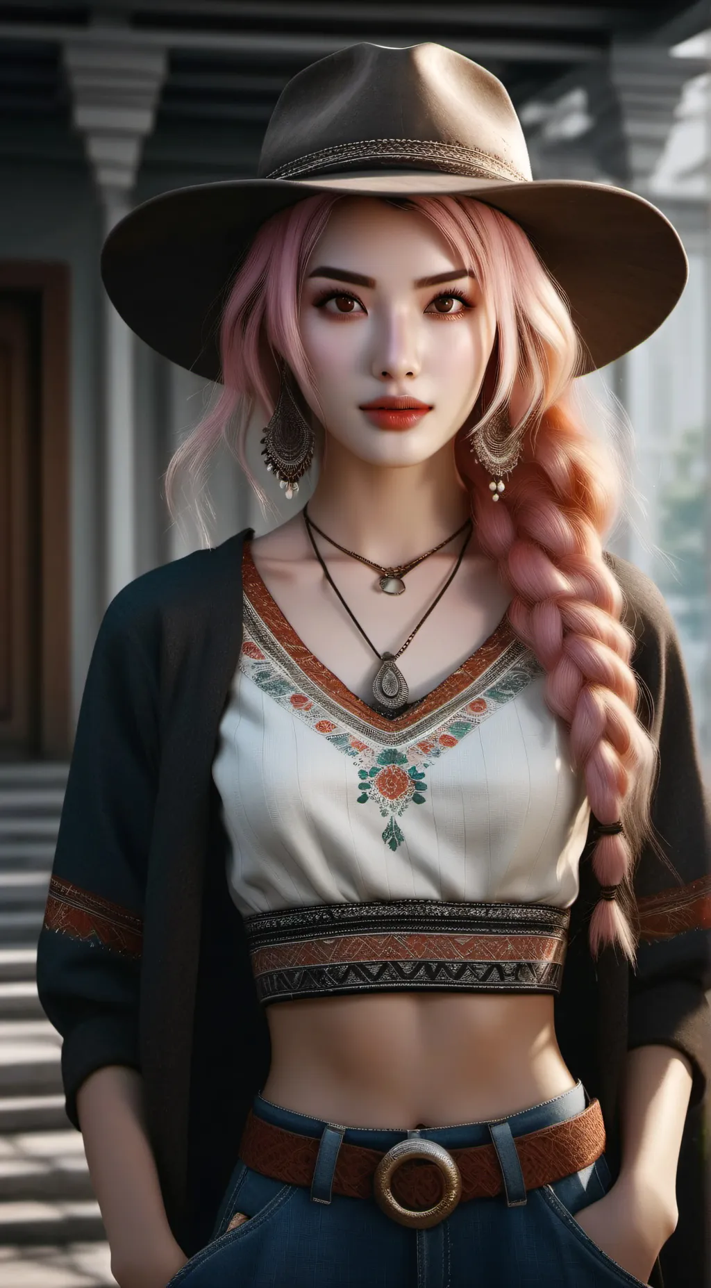 ai character: Hilda background