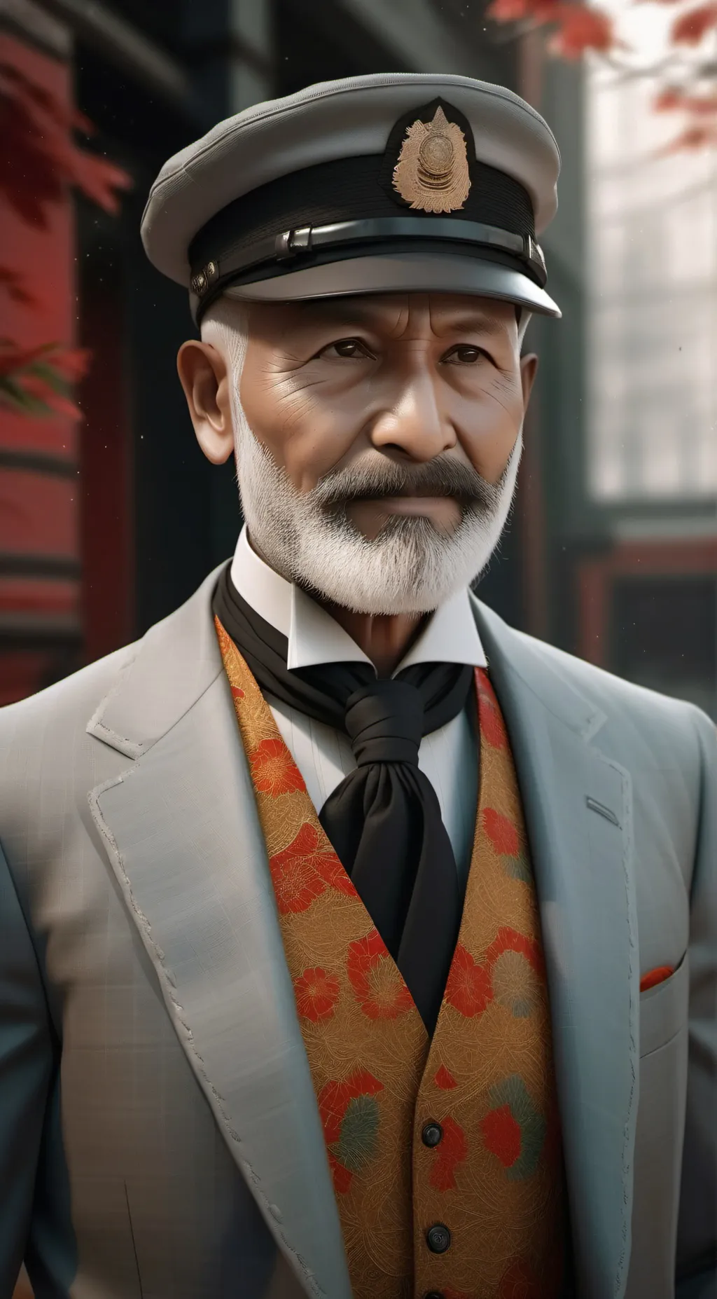 ai character: Kitten chip background