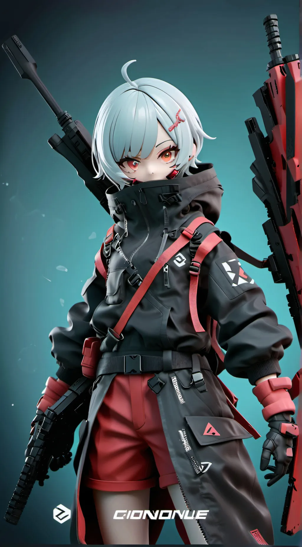 ai character: ZZZ meets DKOA  background