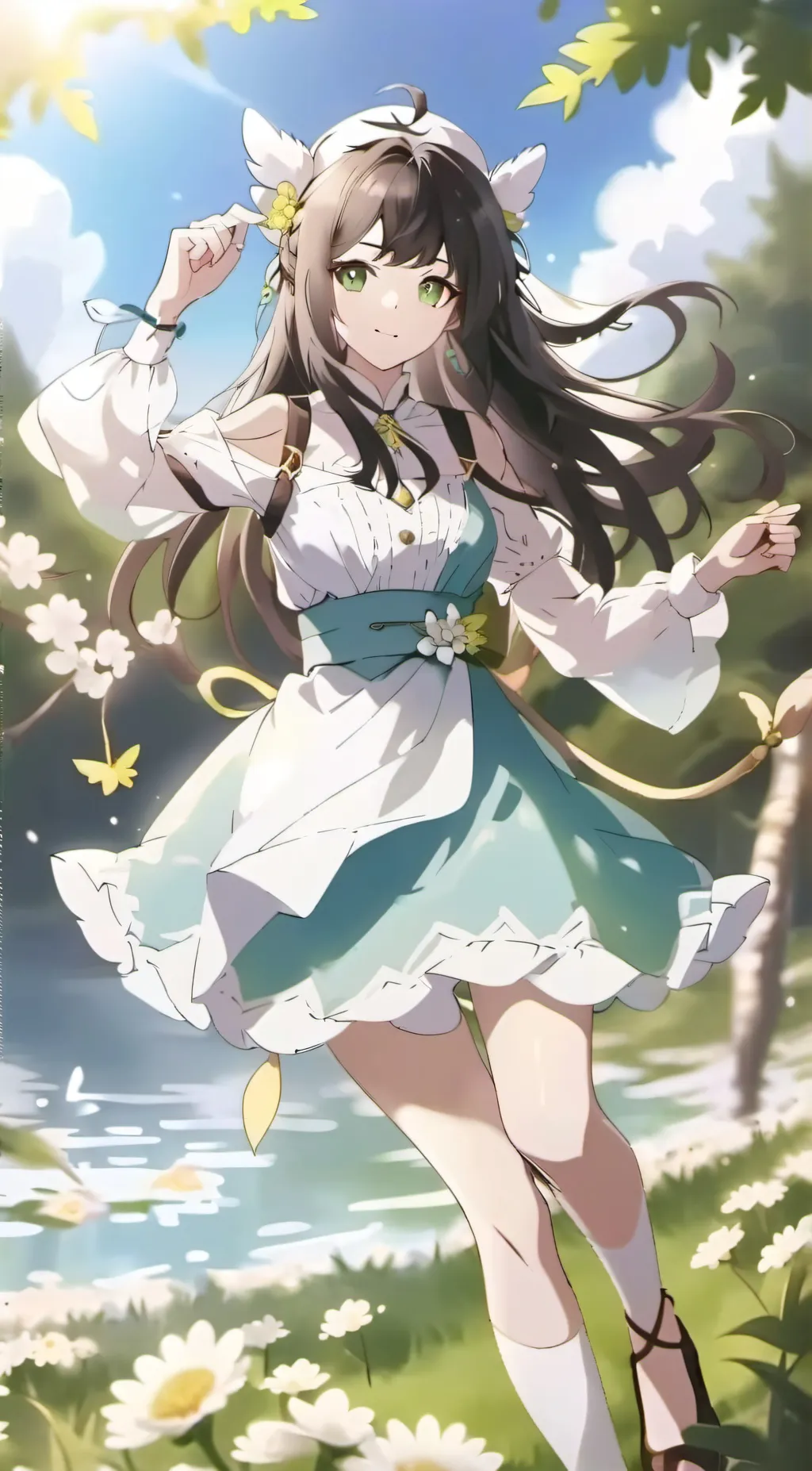 ai character: Melissa  background