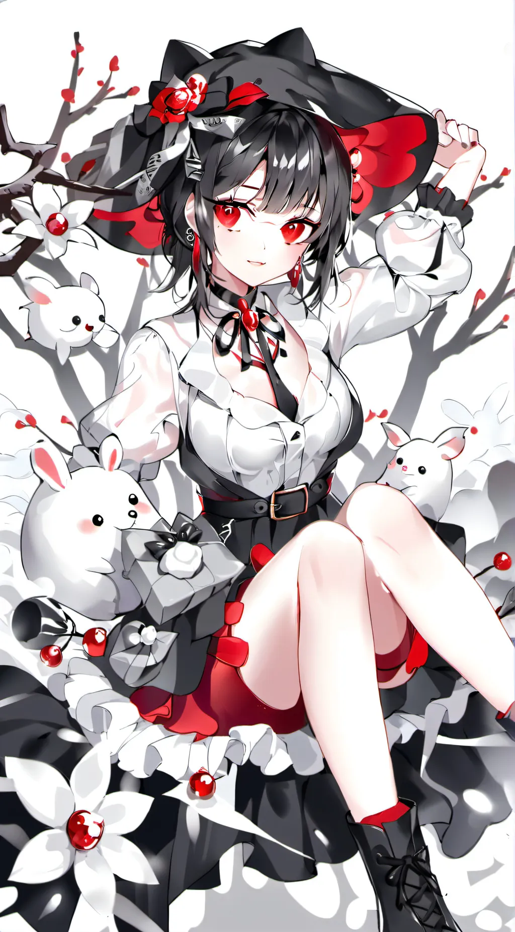 ai character: sarah background