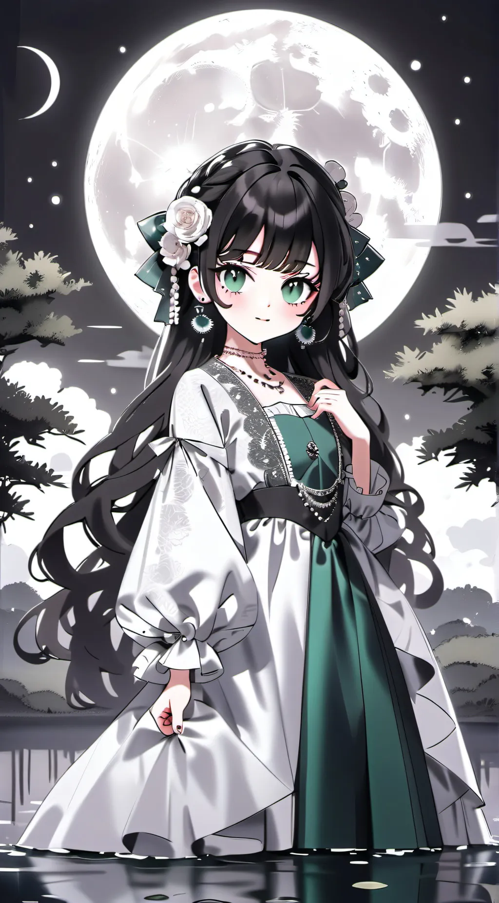 ai character: Madison  background
